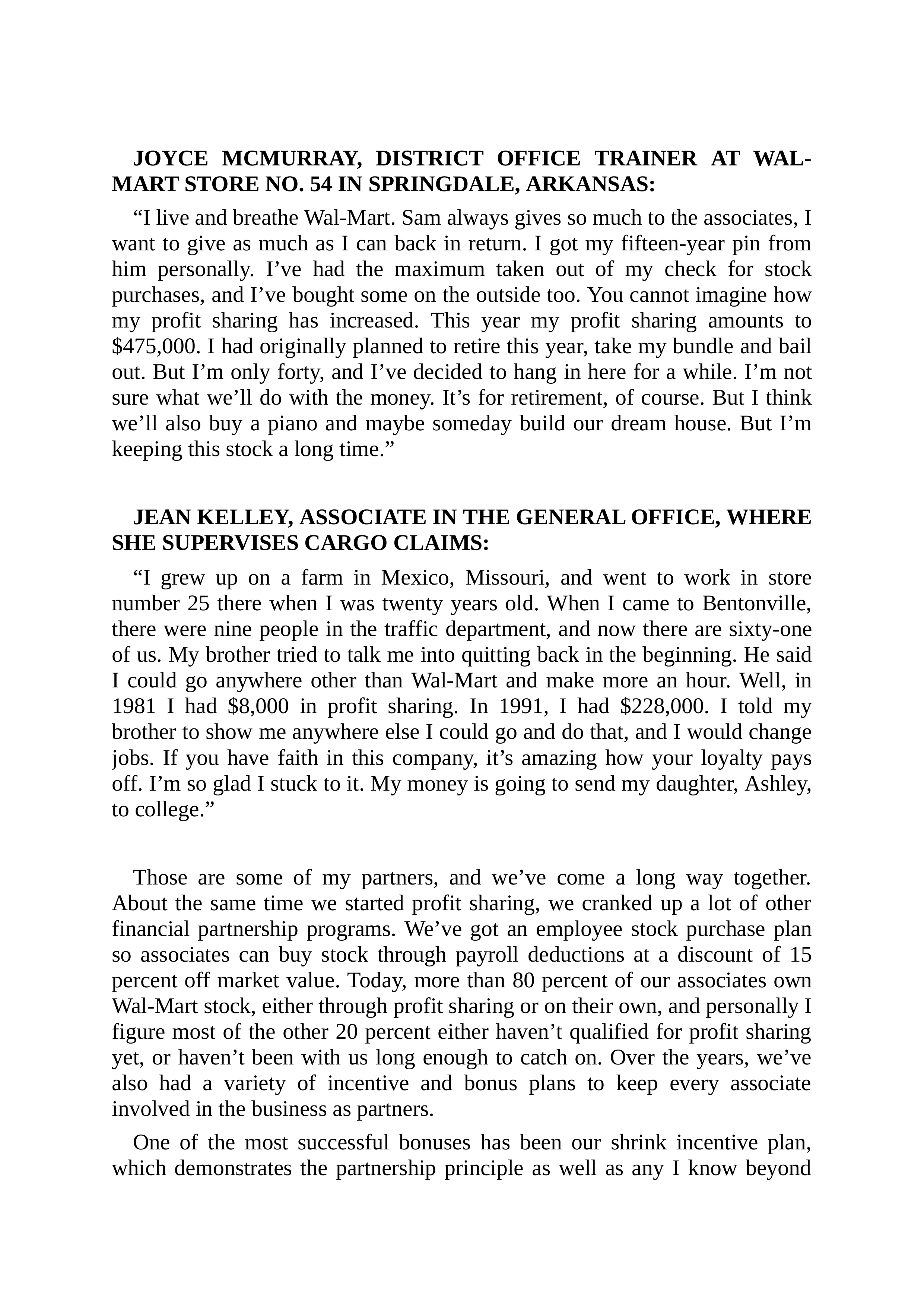 Walmart Founder Sam Walton Made in America Biography — page 116