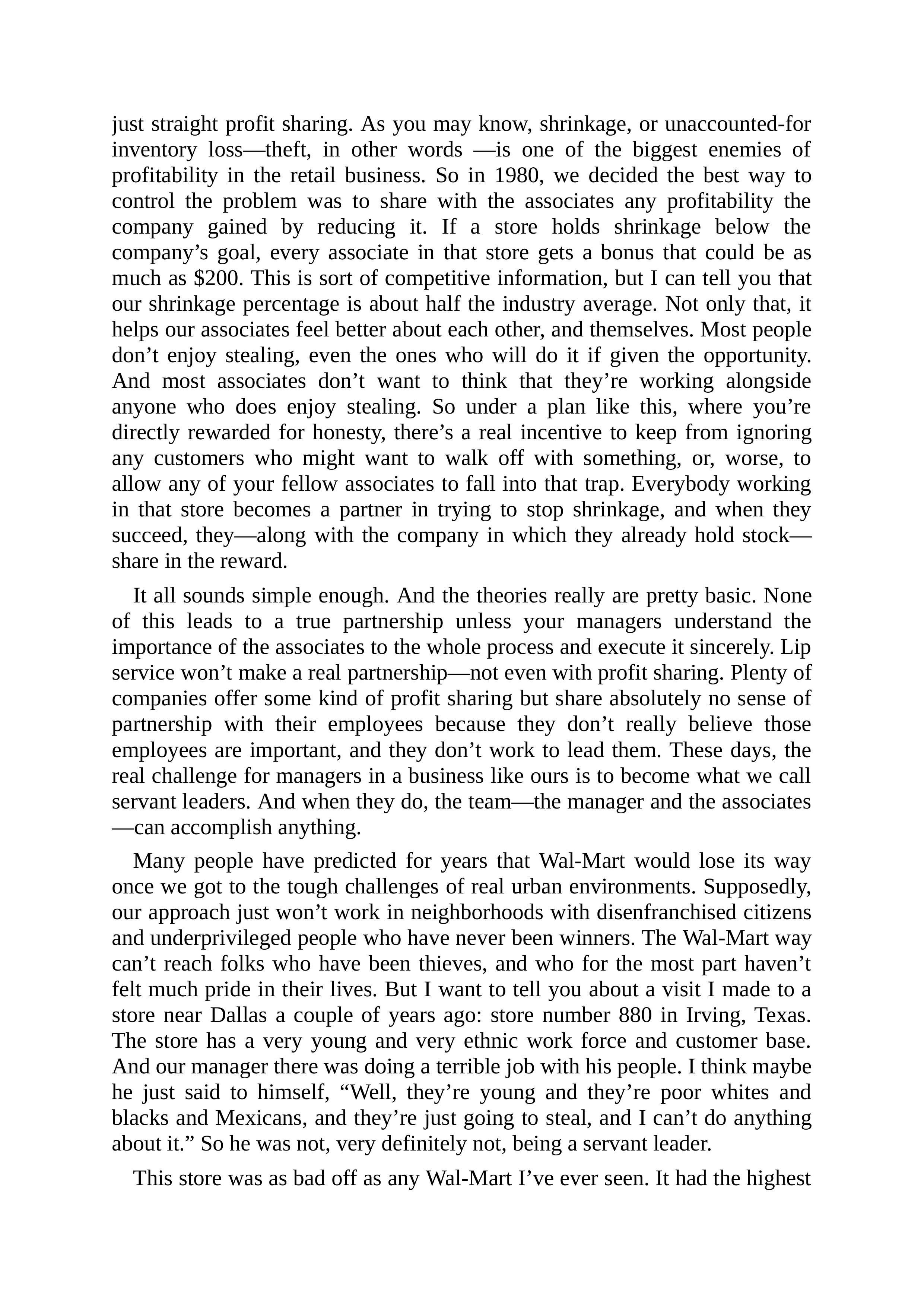 Walmart Founder Sam Walton Made in America Biography — page 117