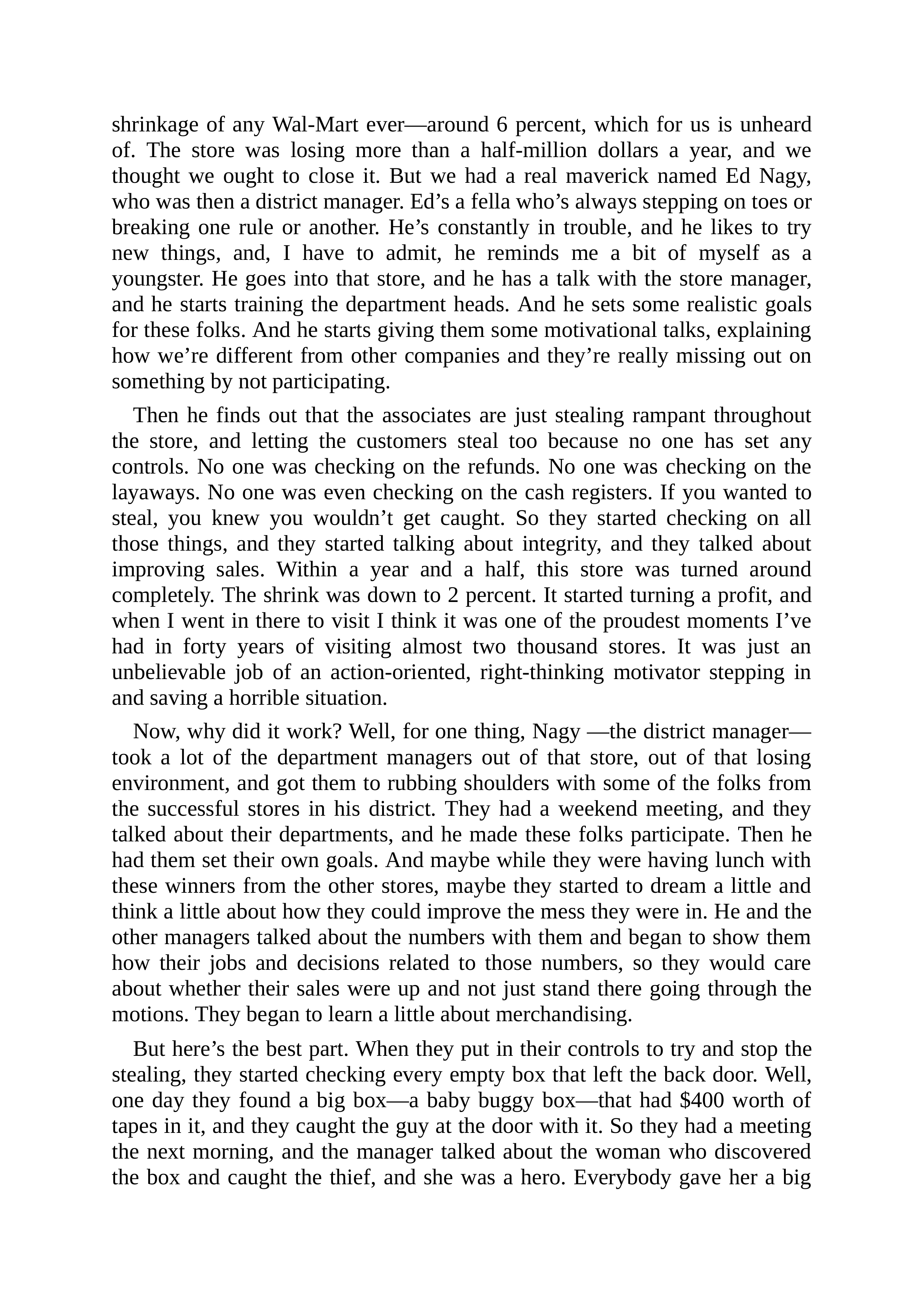 Walmart Founder Sam Walton Made in America Biography — page 118