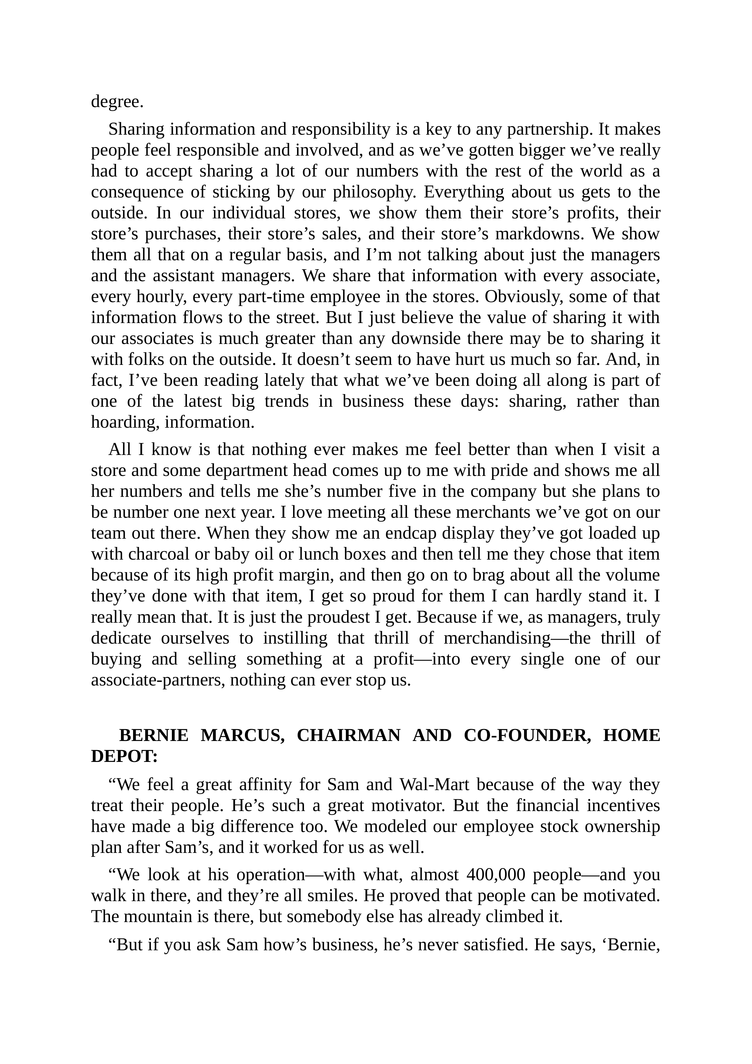 Walmart Founder Sam Walton Made in America Biography — page 120