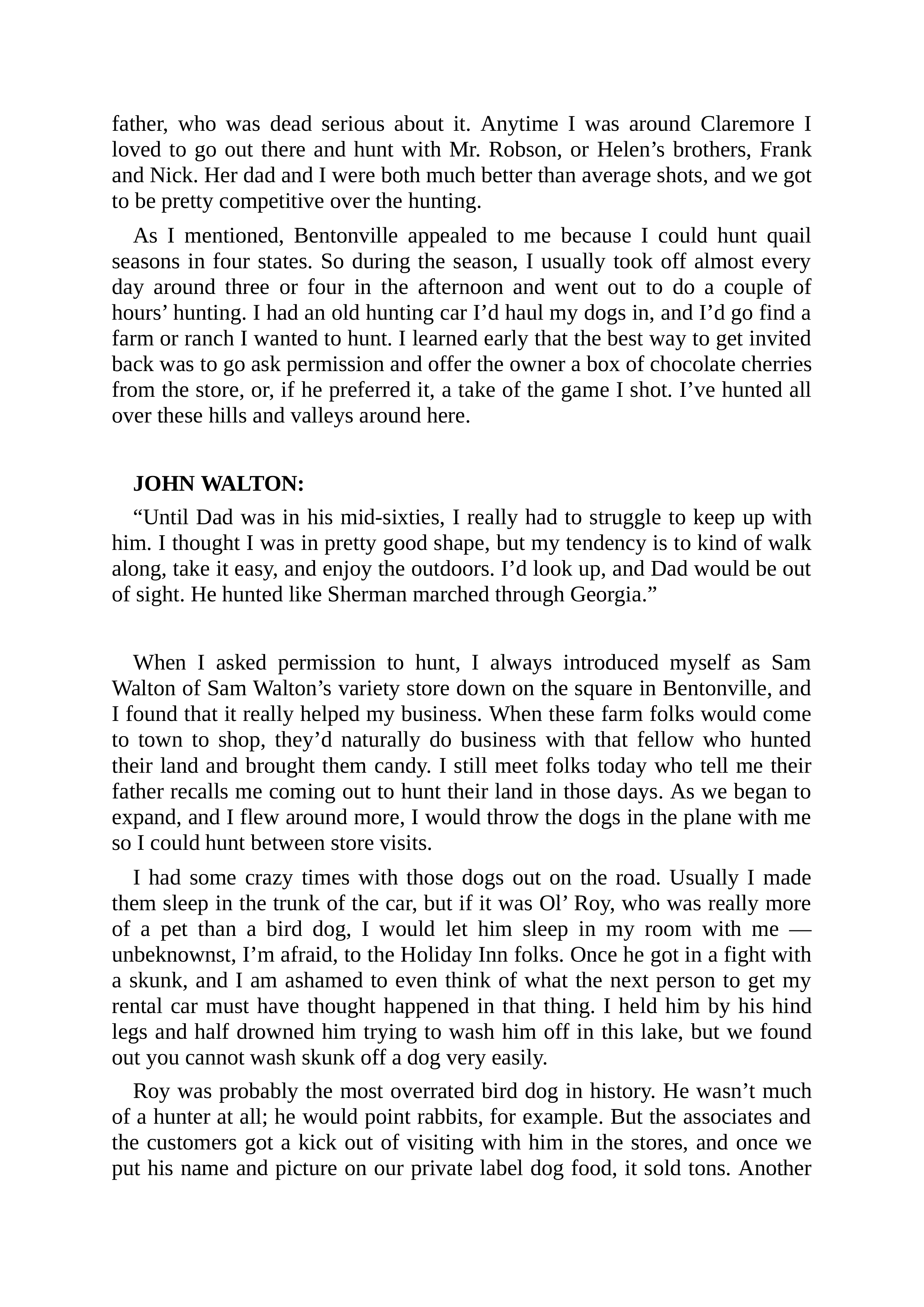 Walmart Founder Sam Walton Made in America Biography — page 126