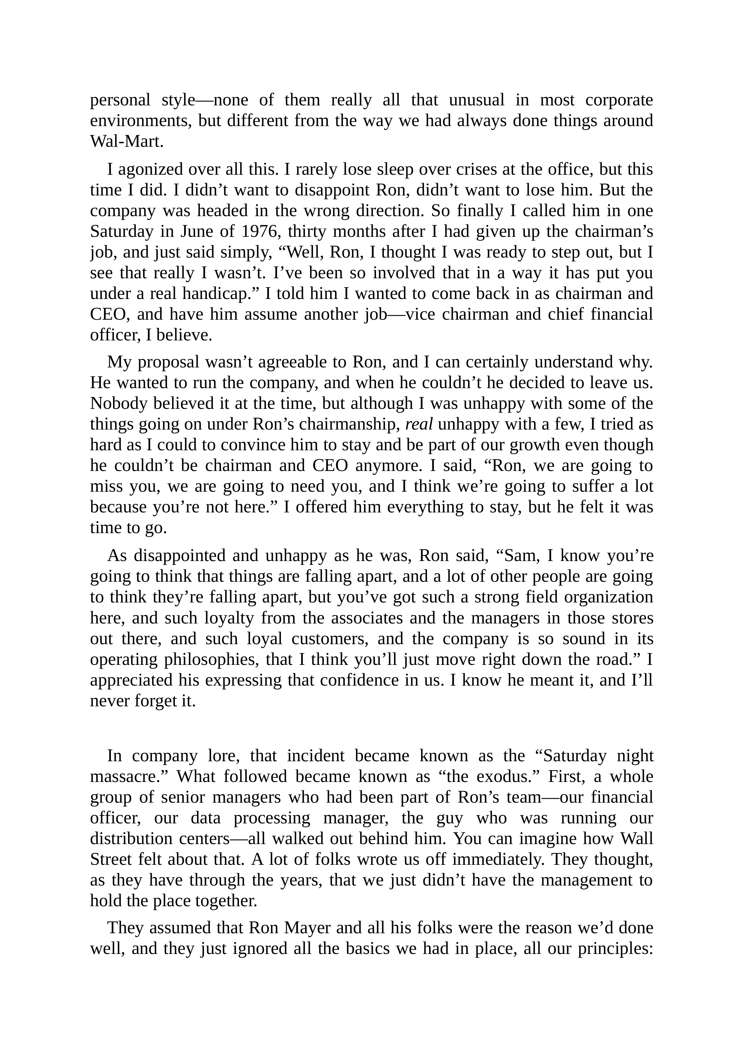 Walmart Founder Sam Walton Made in America Biography — page 131