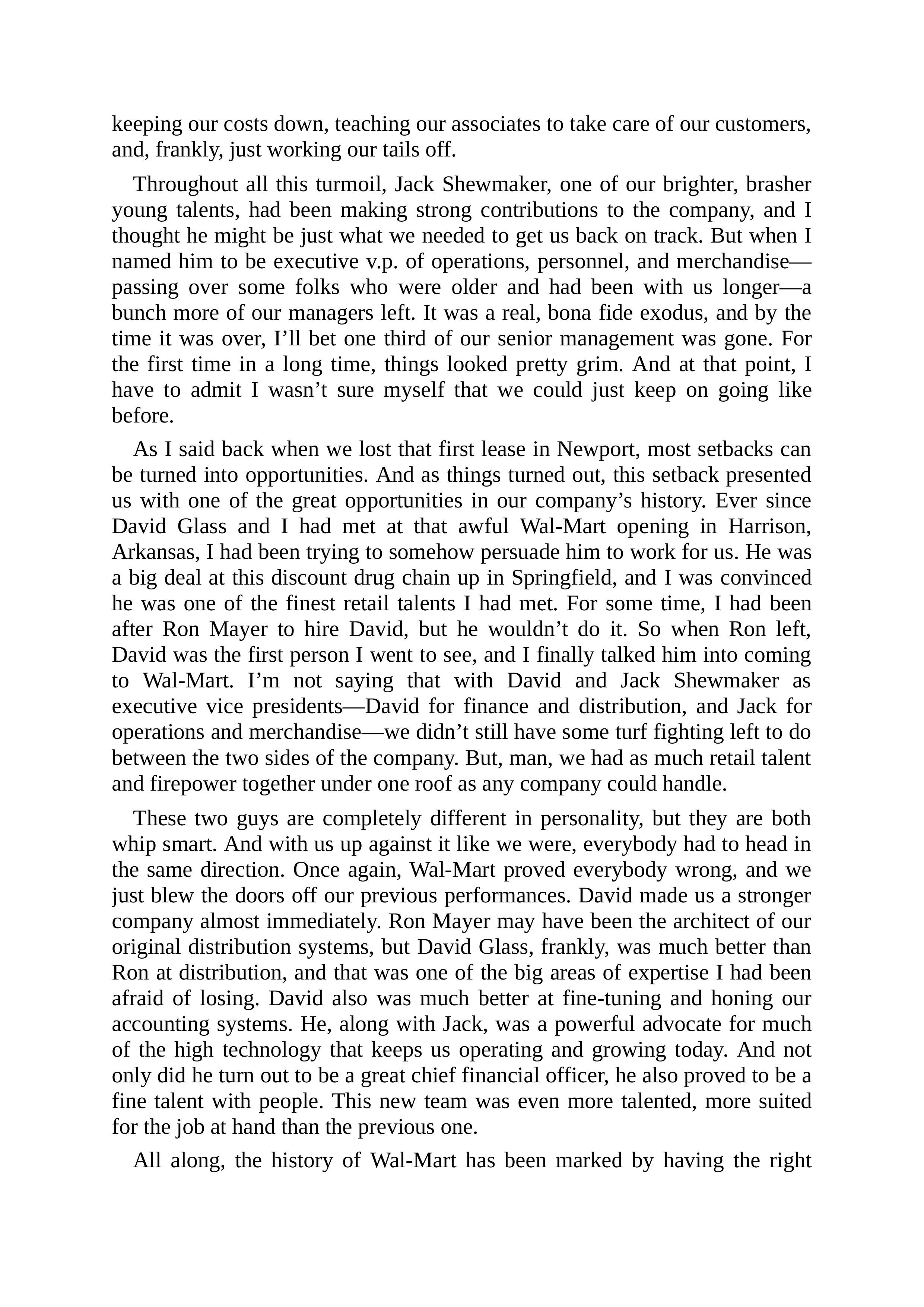 Walmart Founder Sam Walton Made in America Biography — page 132