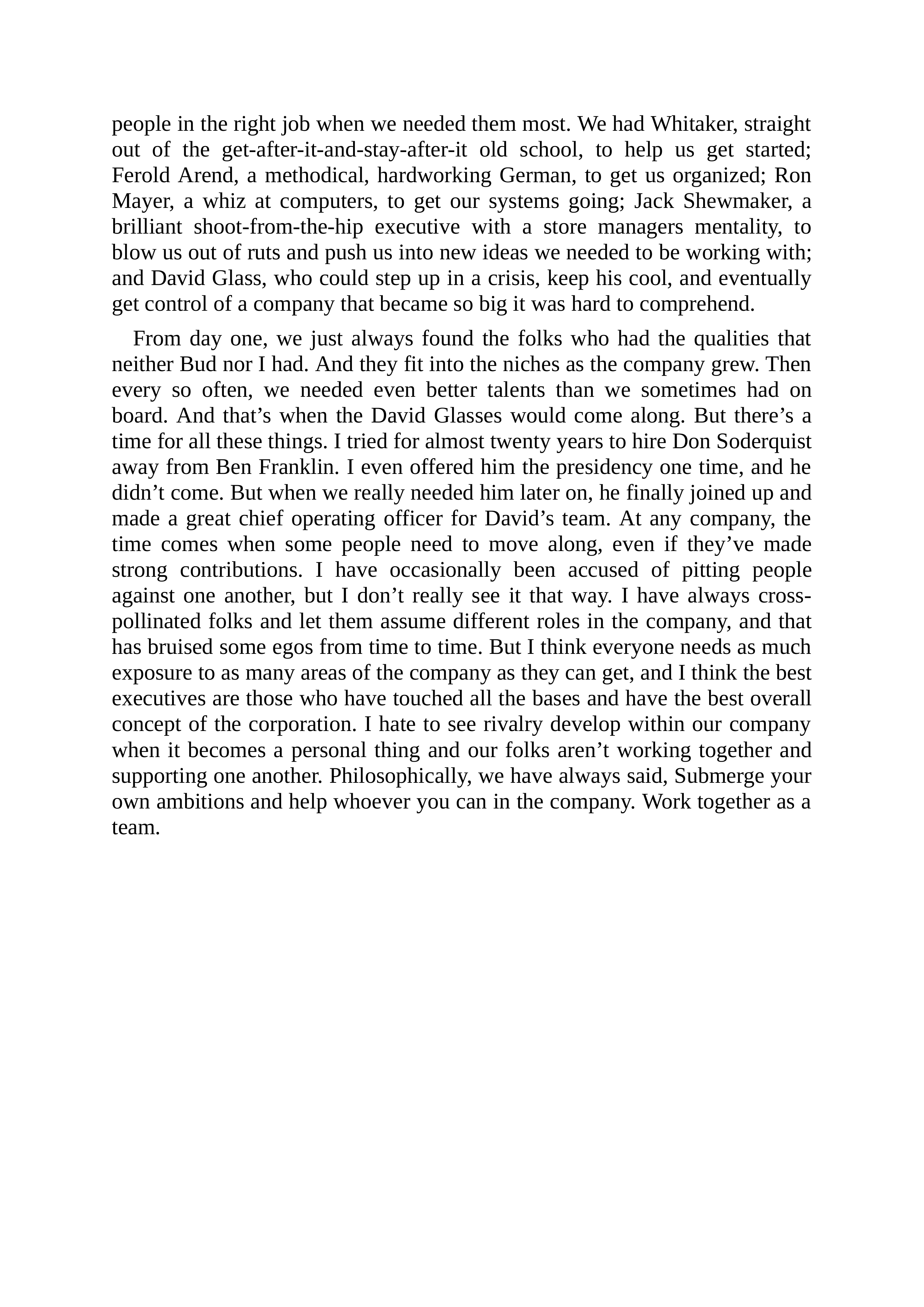Walmart Founder Sam Walton Made in America Biography — page 133