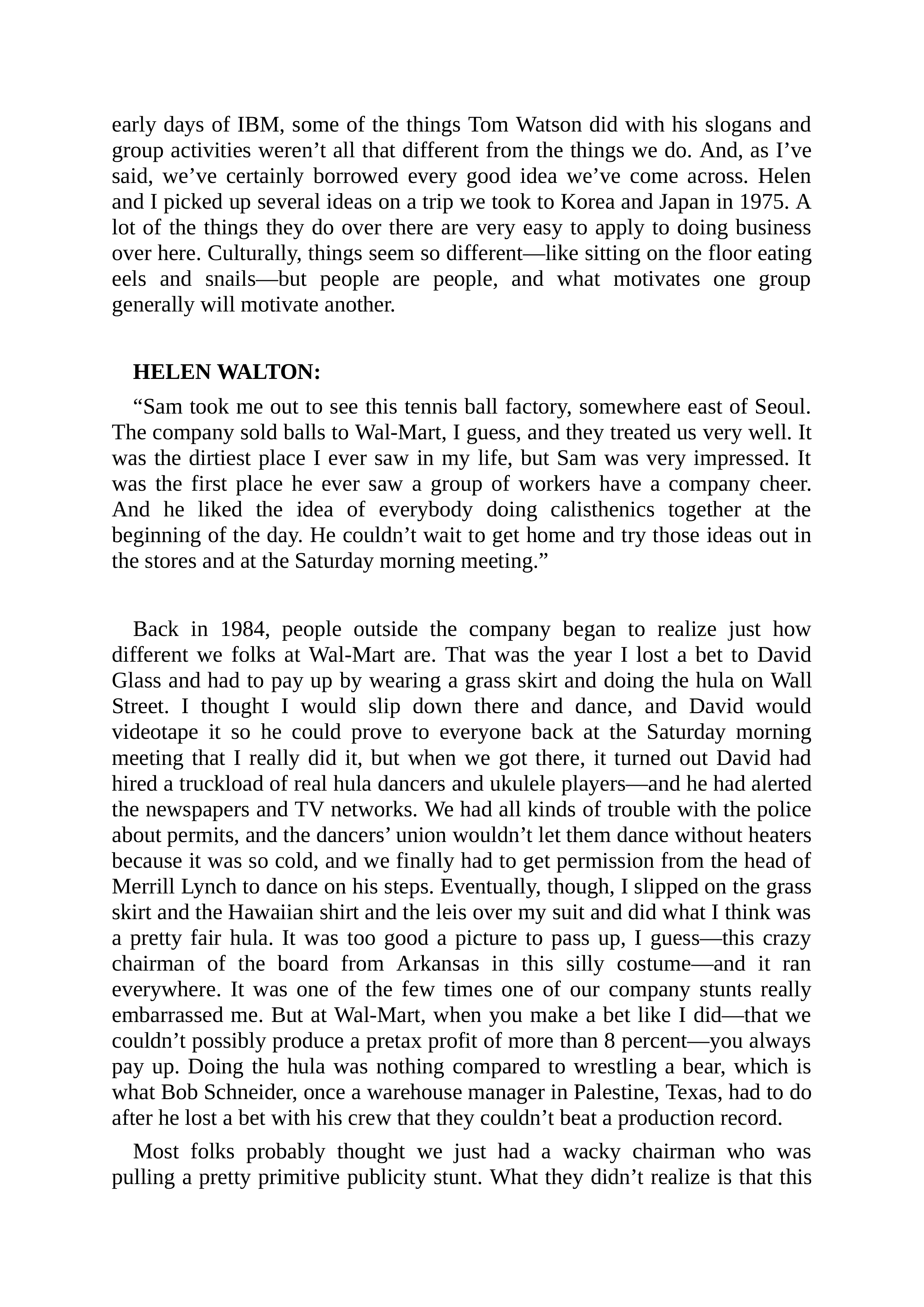 Walmart Founder Sam Walton Made in America Biography — page 136