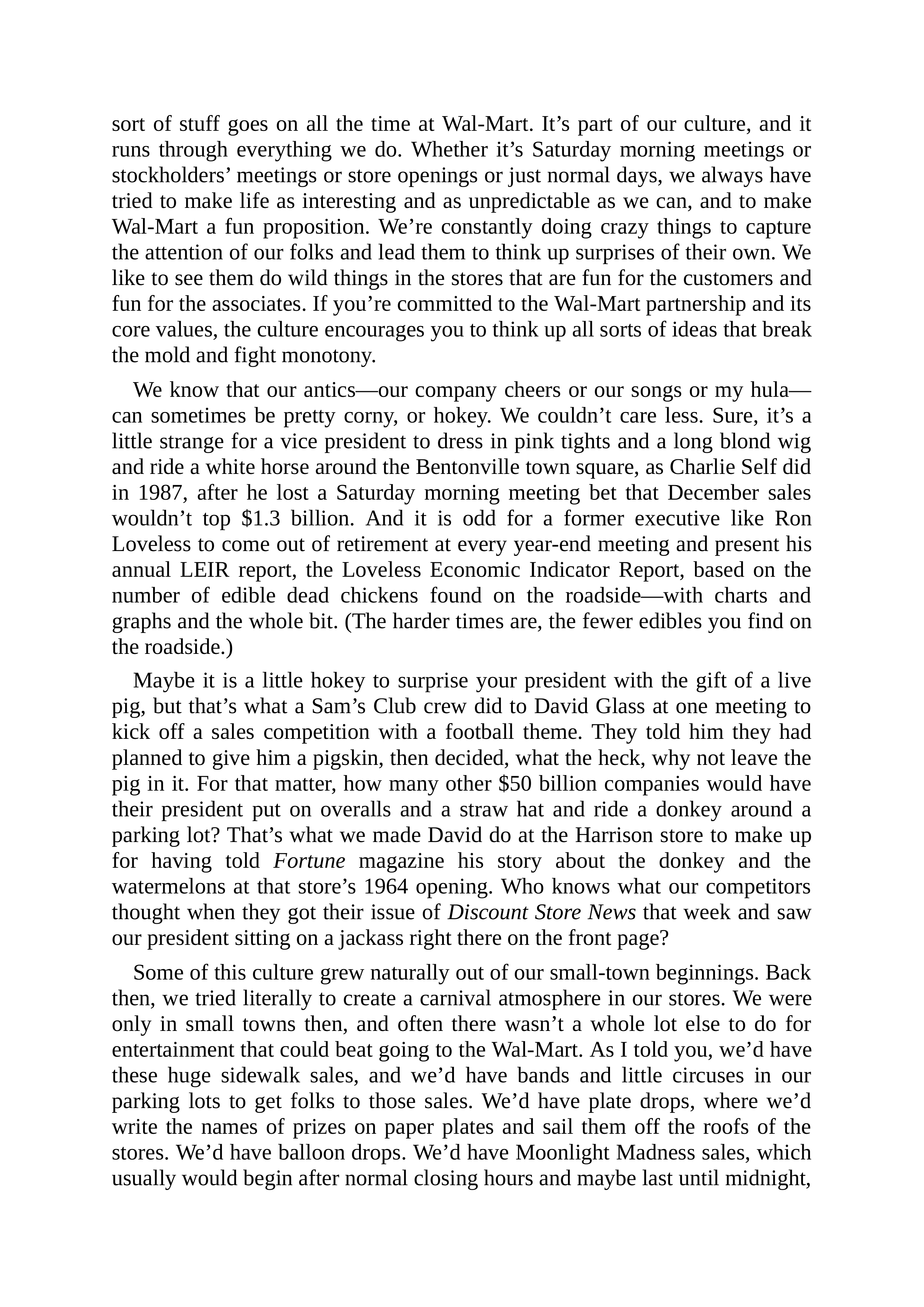 Walmart Founder Sam Walton Made in America Biography — page 137
