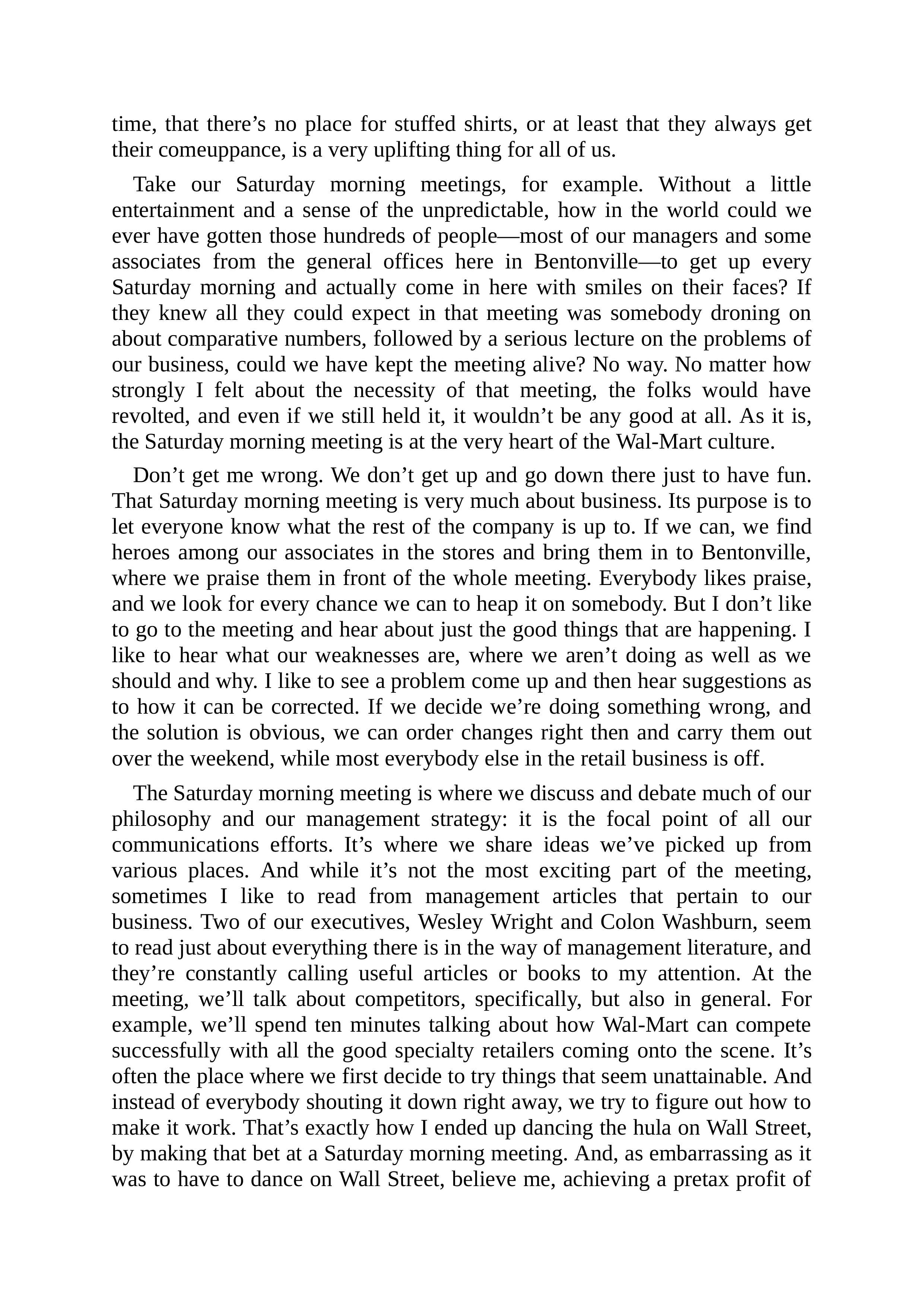 Walmart Founder Sam Walton Made in America Biography — page 140