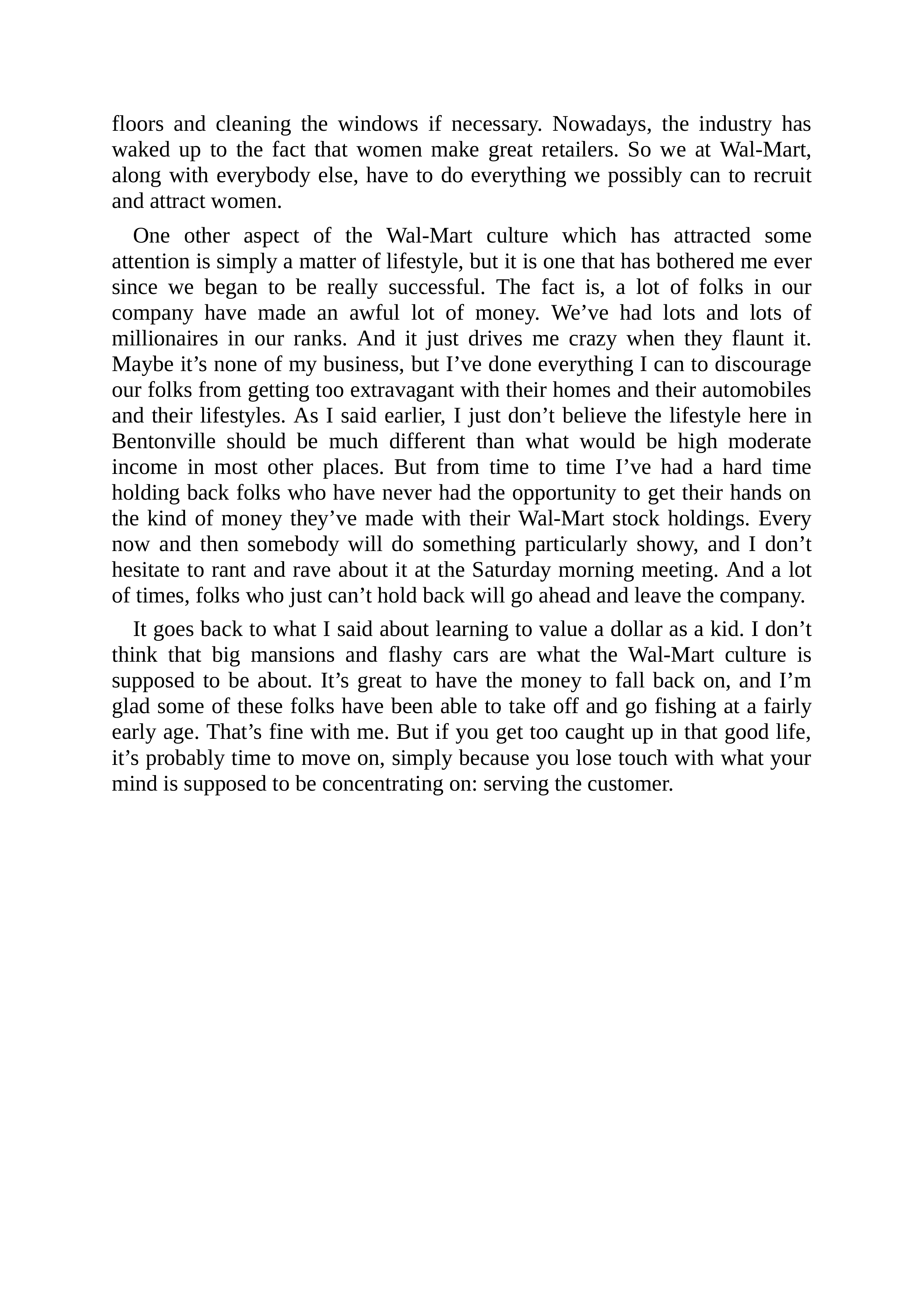 Walmart Founder Sam Walton Made in America Biography — page 146