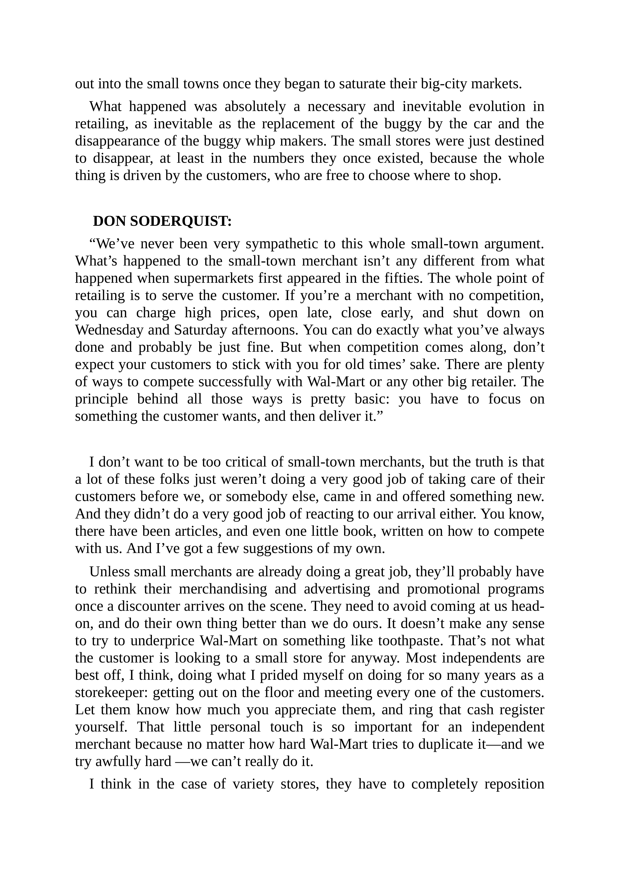Walmart Founder Sam Walton Made in America Biography — page 152