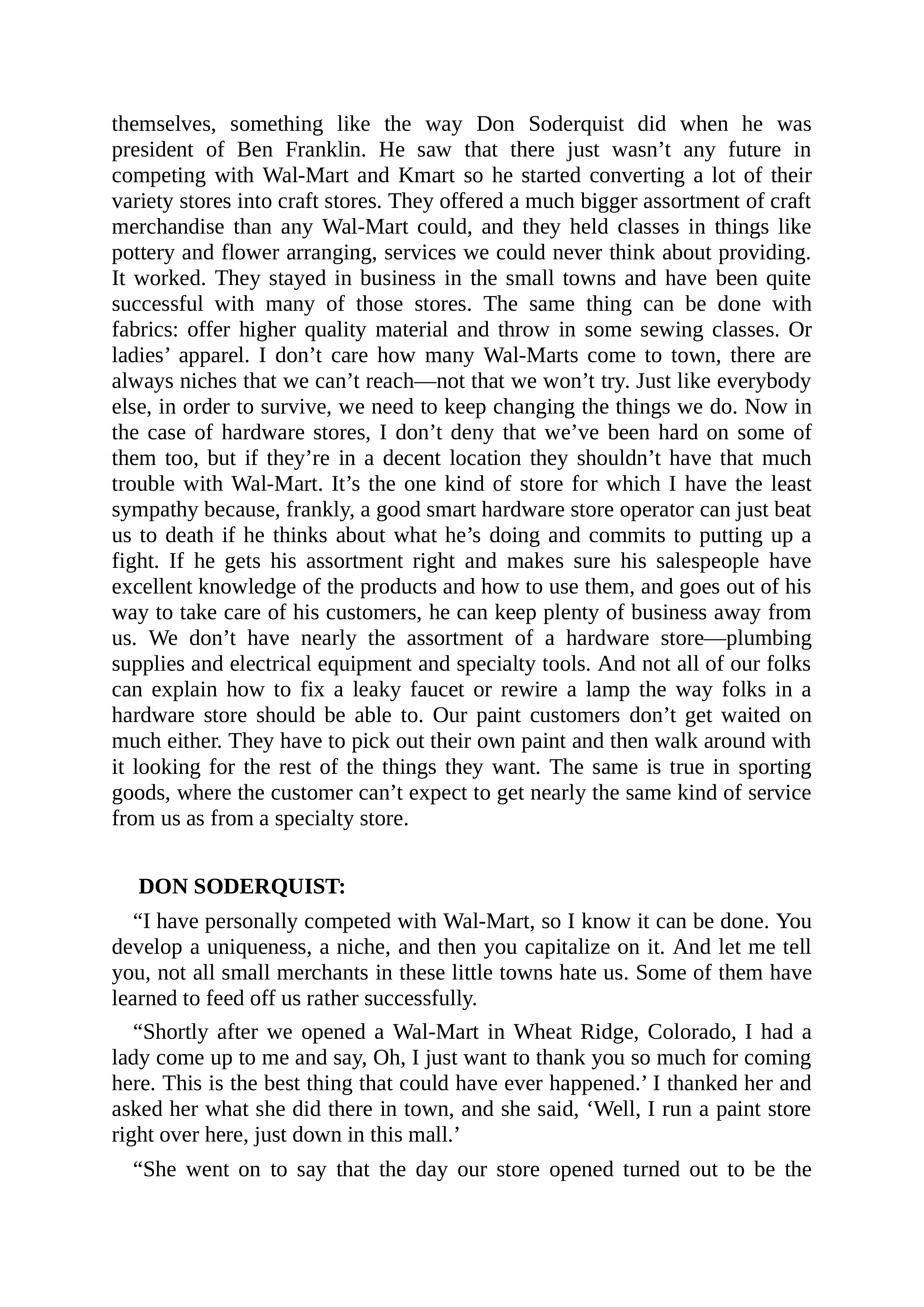 Walmart Founder Sam Walton Made in America Biography — page 153