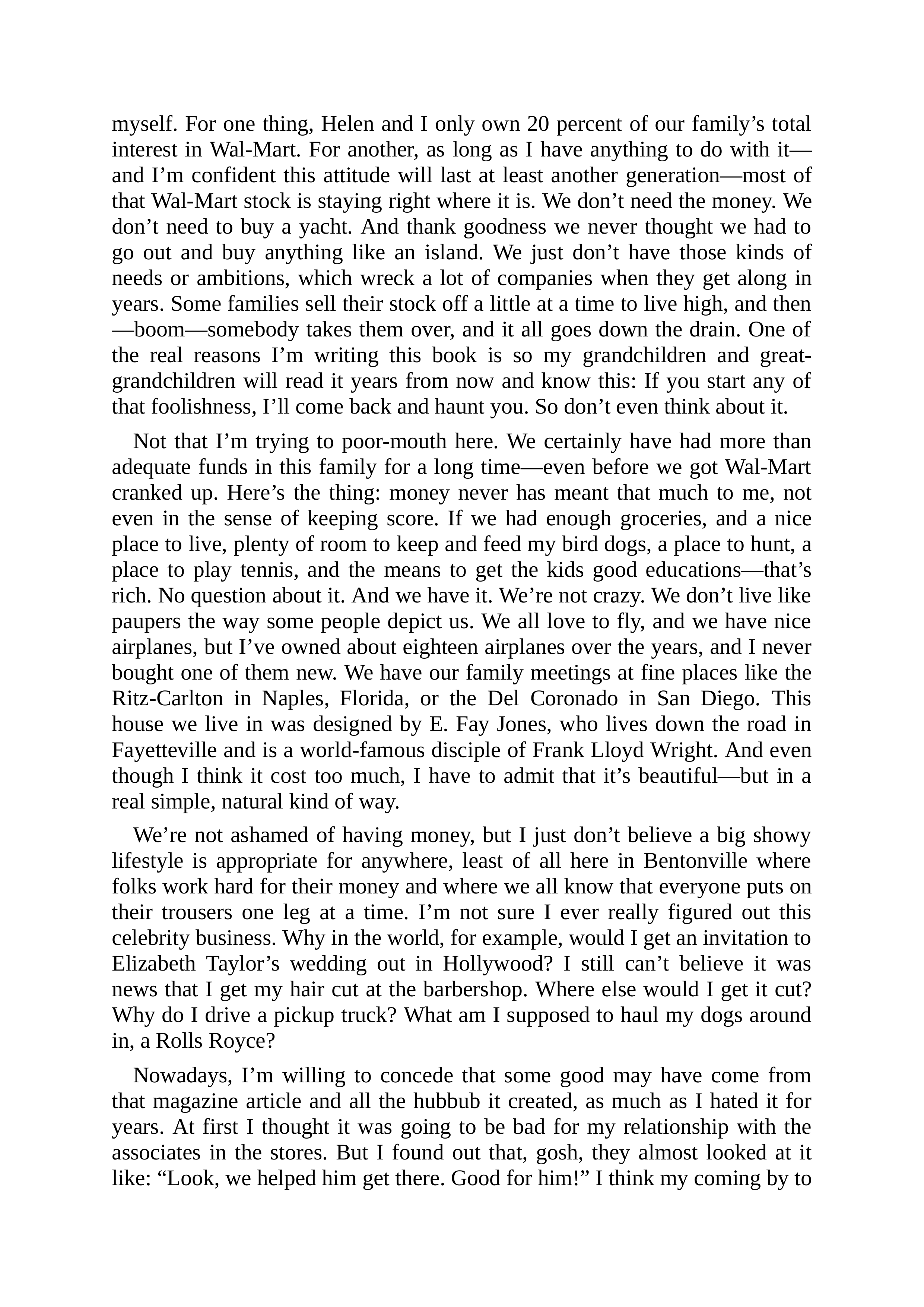 Walmart Founder Sam Walton Made in America Biography — page 16