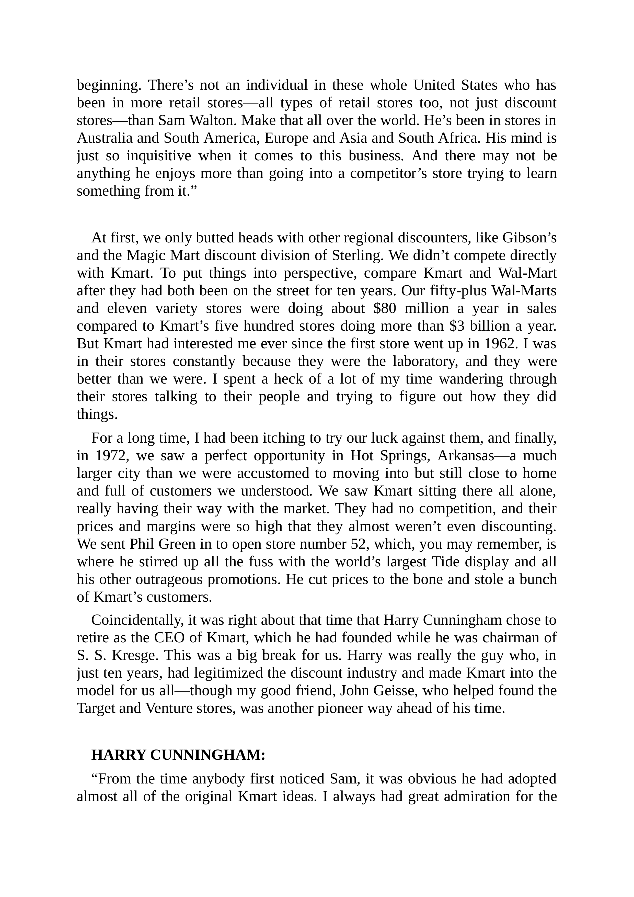 Walmart Founder Sam Walton Made in America Biography — page 161
