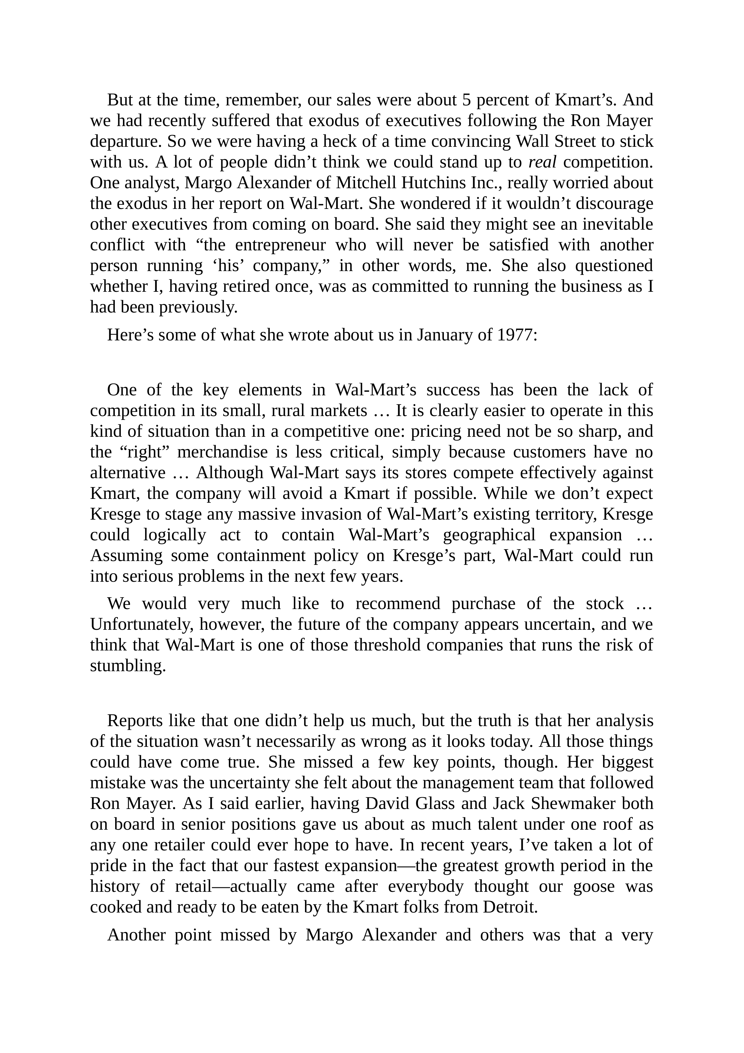 Walmart Founder Sam Walton Made in America Biography — page 164