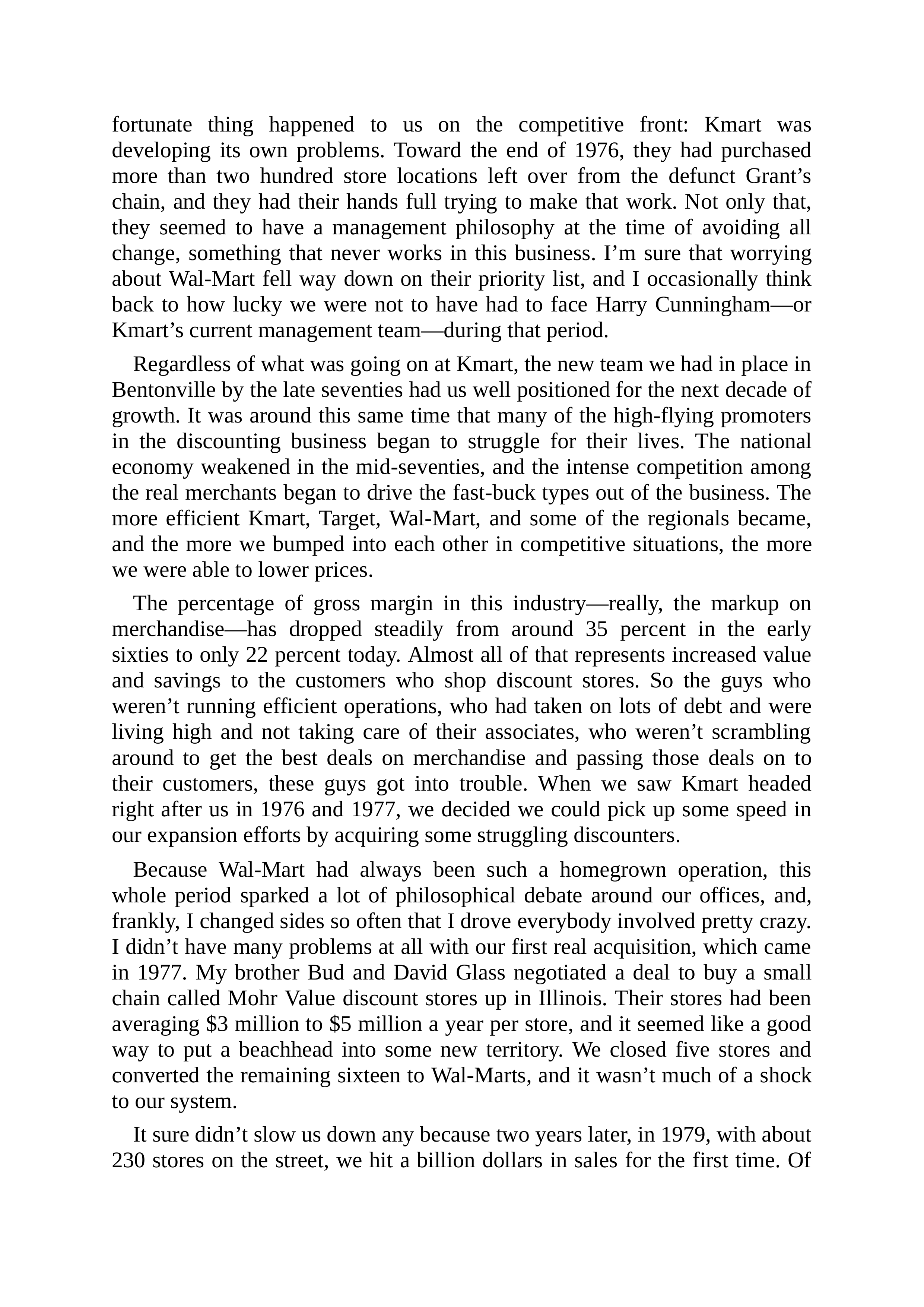 Walmart Founder Sam Walton Made in America Biography — page 165