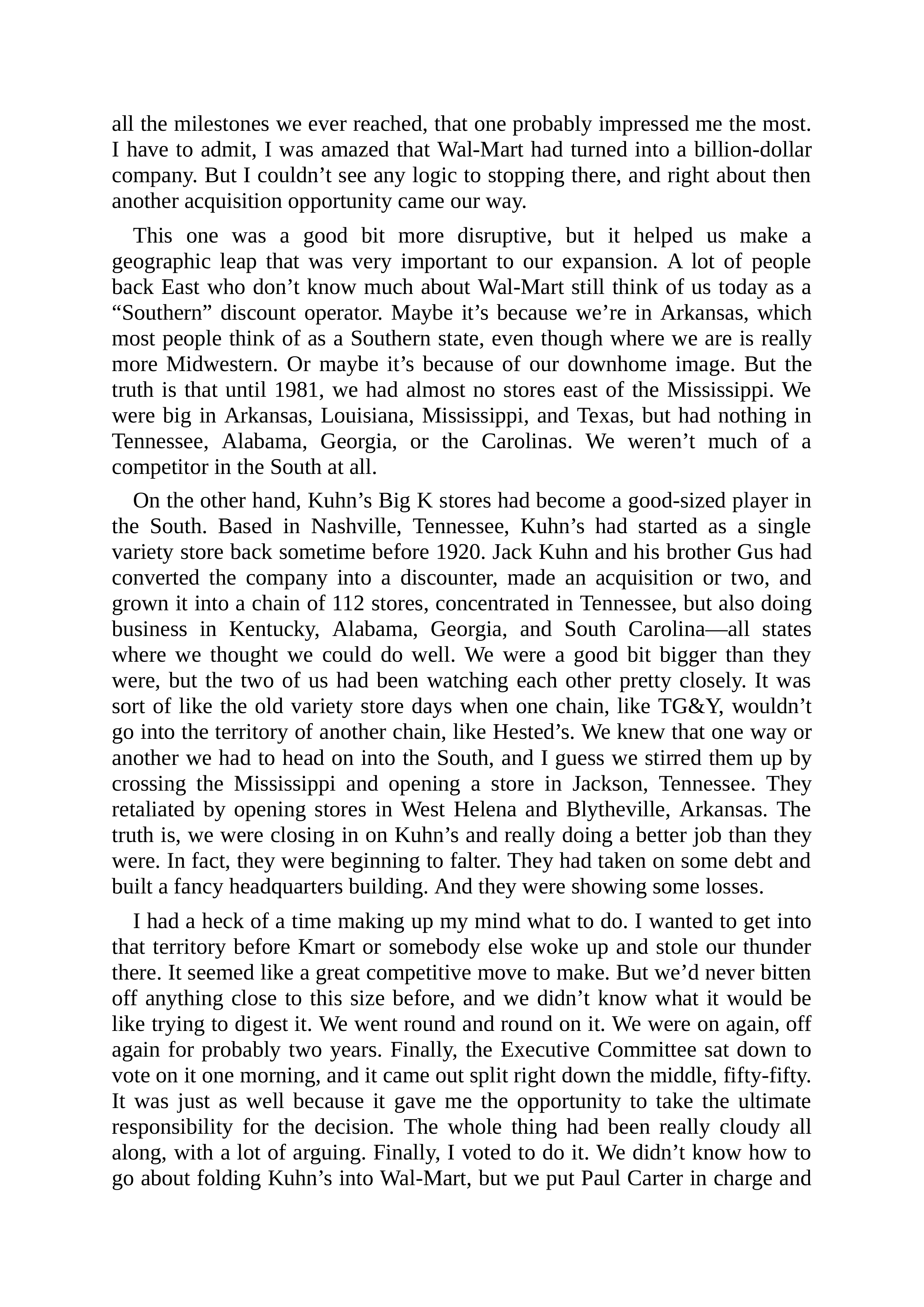 Walmart Founder Sam Walton Made in America Biography — page 166