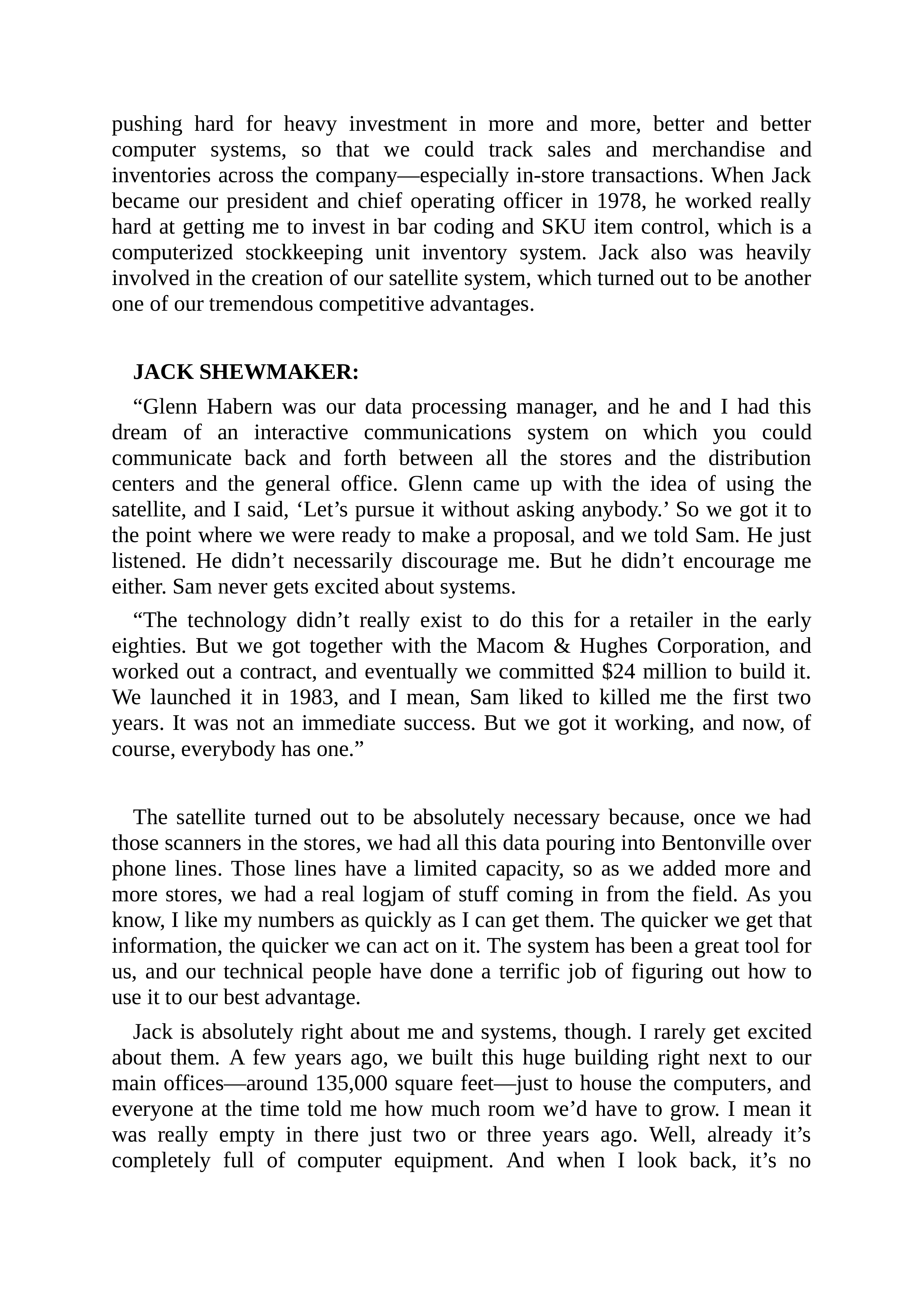 Walmart Founder Sam Walton Made in America Biography — page 178