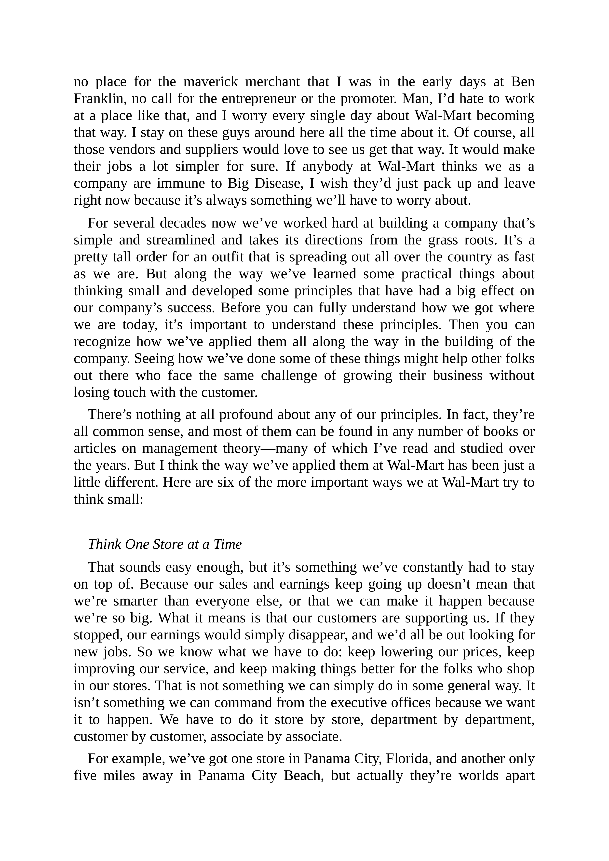 Walmart Founder Sam Walton Made in America Biography — page 183
