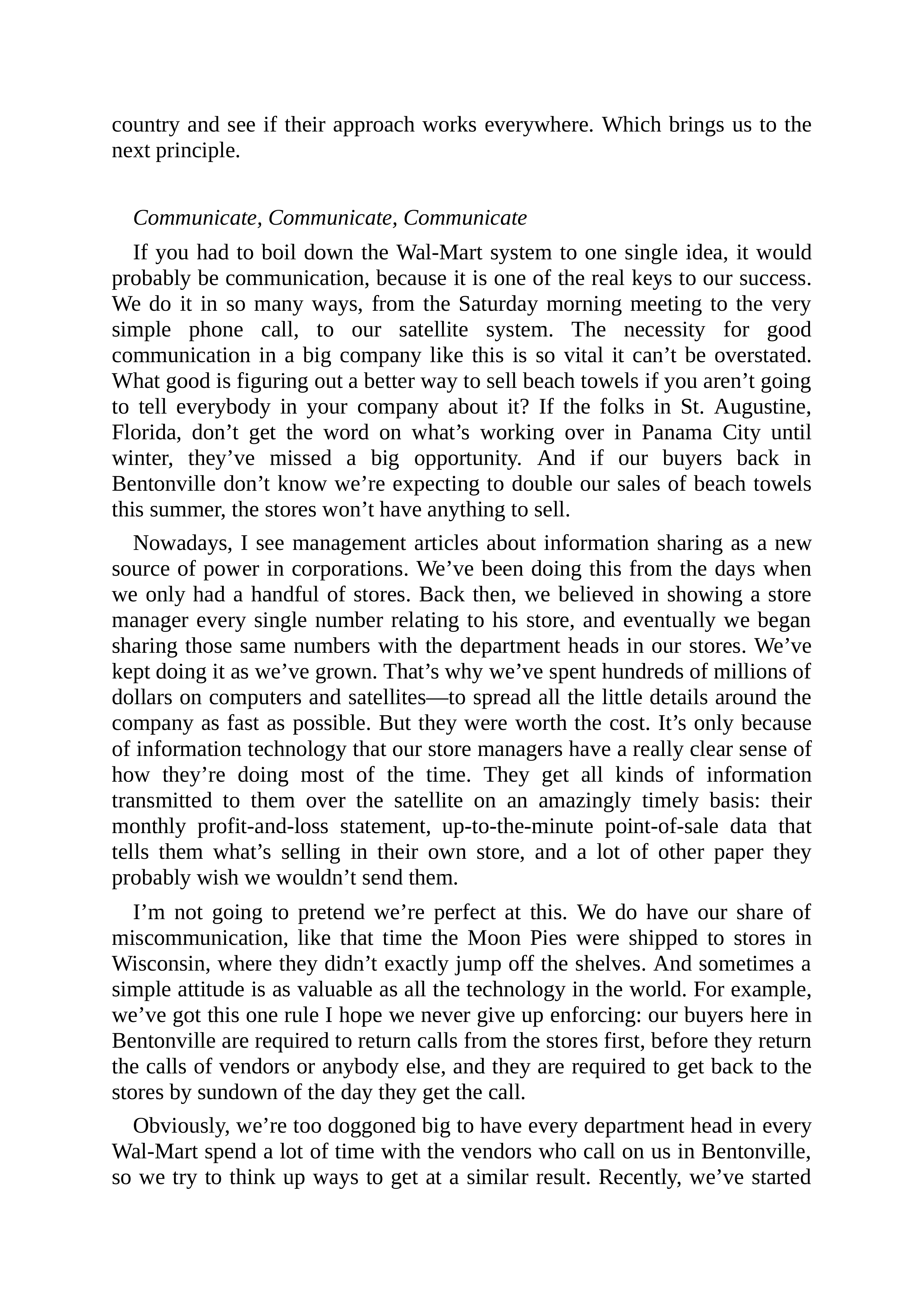Walmart Founder Sam Walton Made in America Biography — page 185