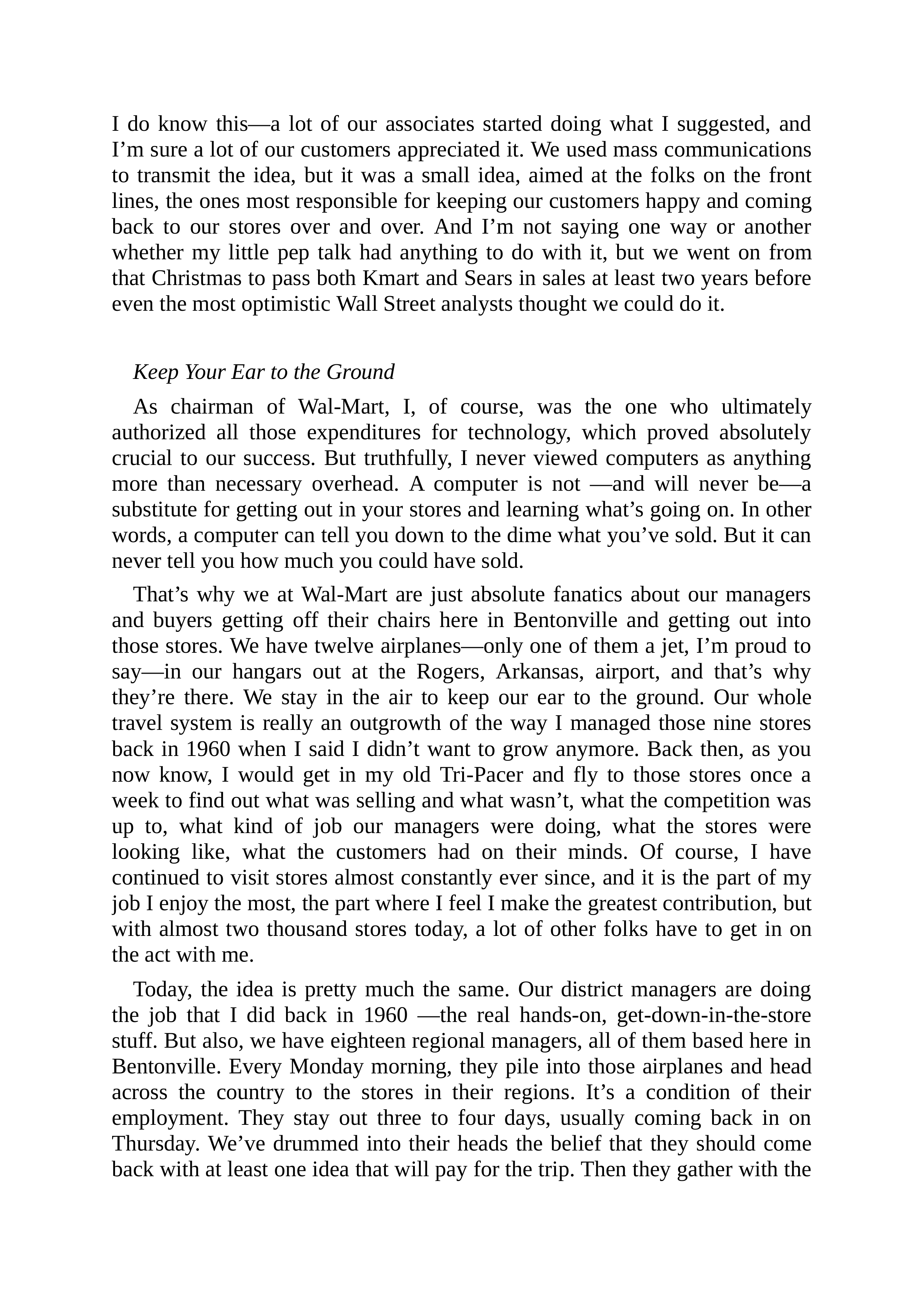 Walmart Founder Sam Walton Made in America Biography — page 187