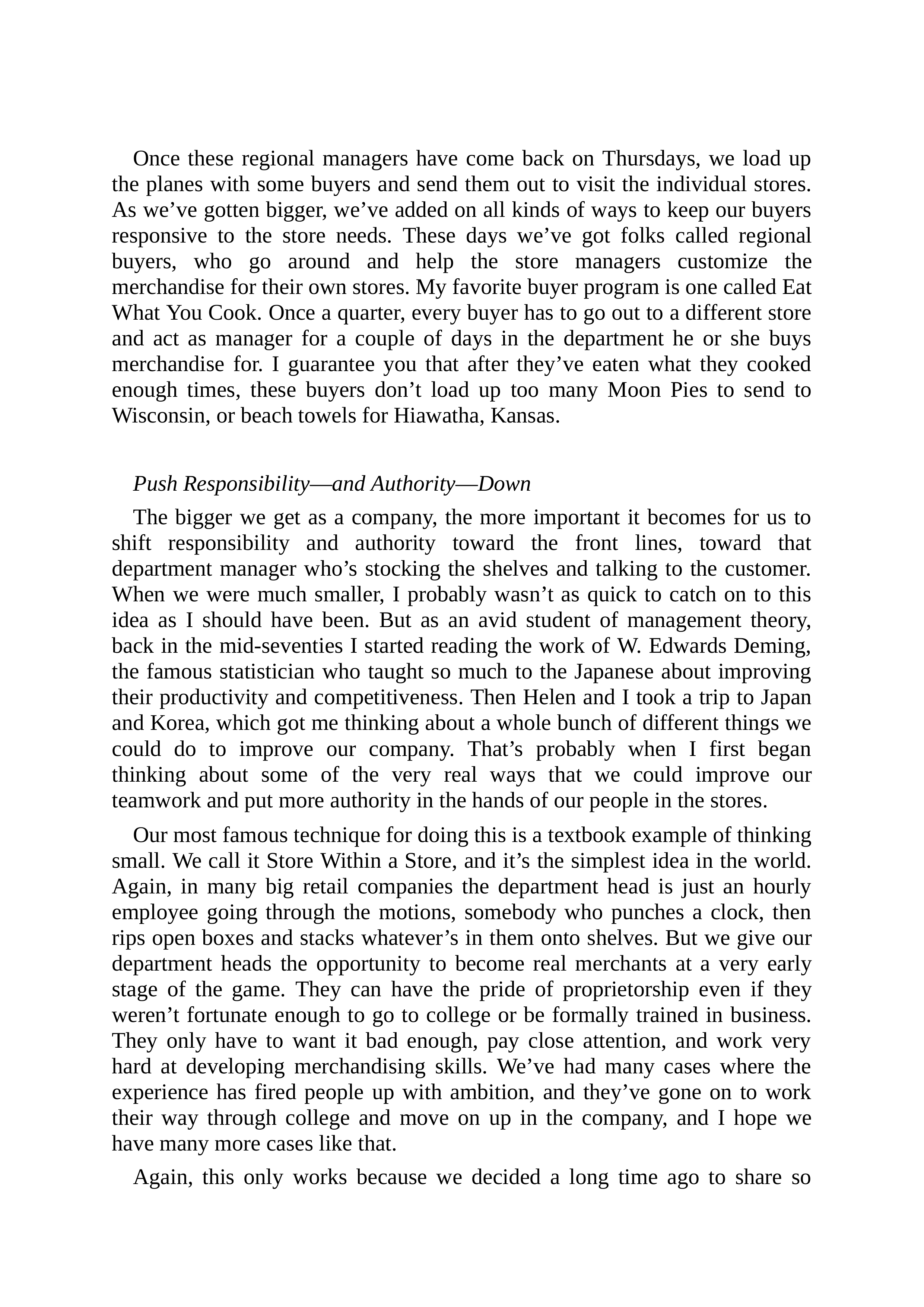 Walmart Founder Sam Walton Made in America Biography — page 189