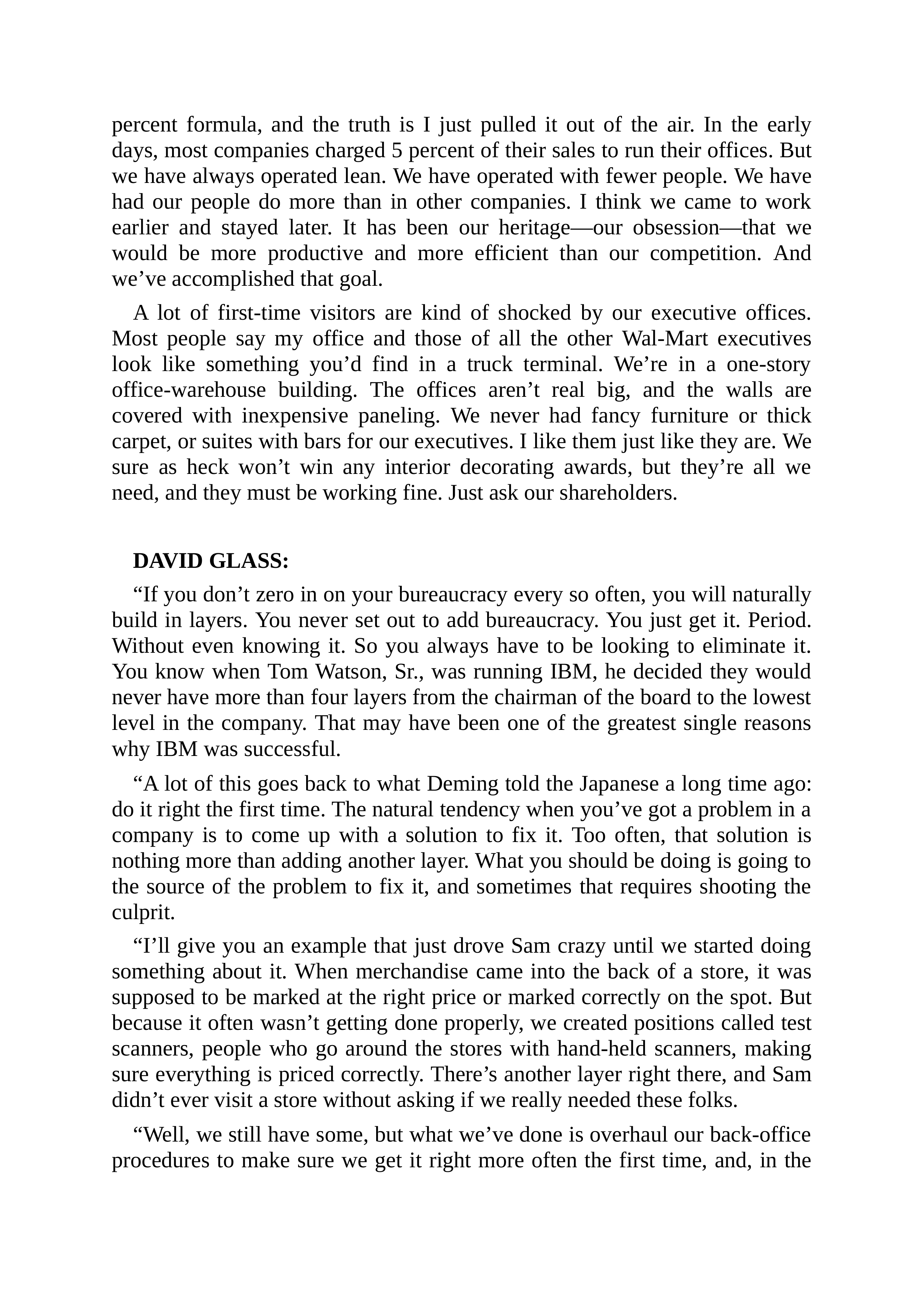 Walmart Founder Sam Walton Made in America Biography — page 193