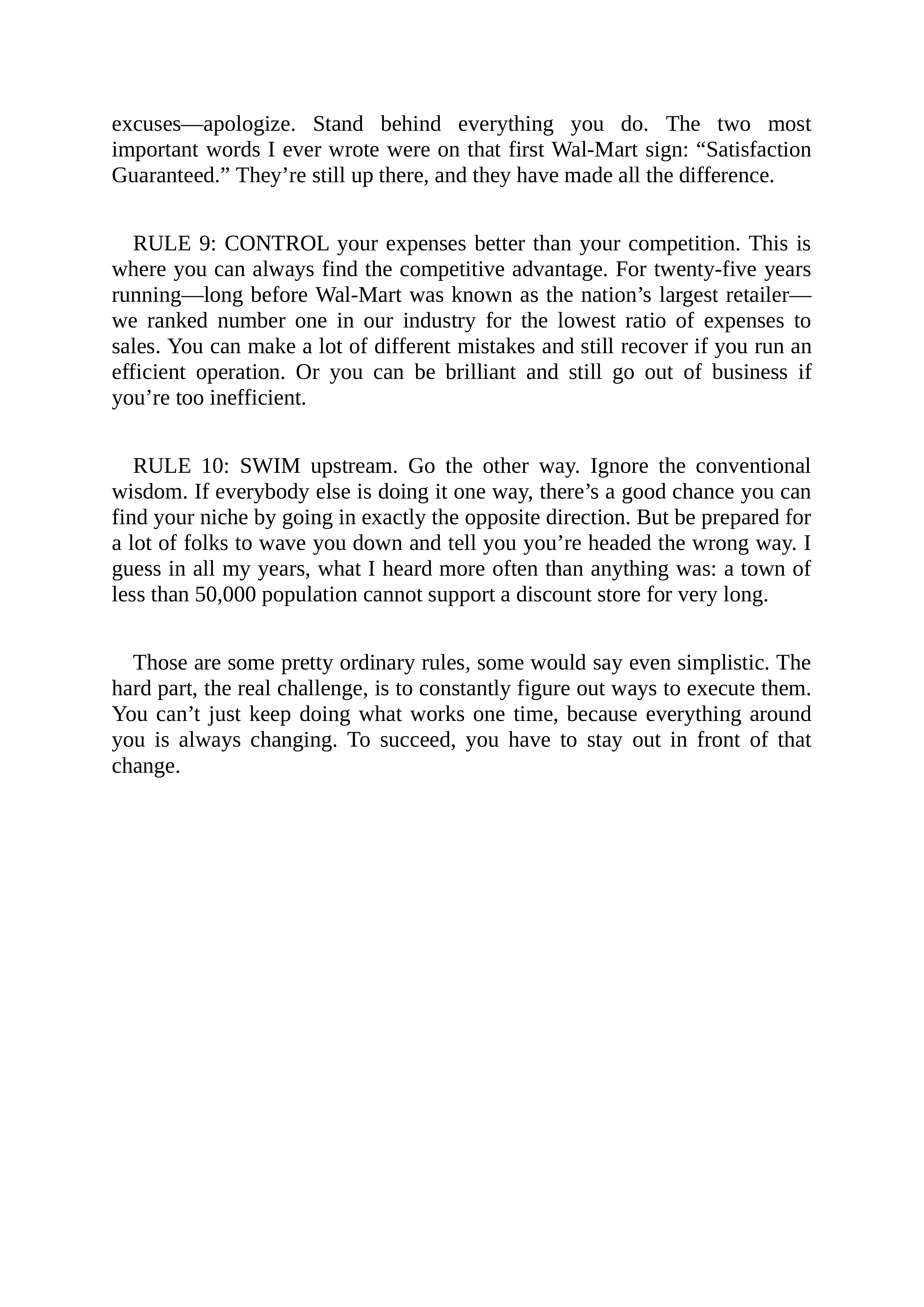Walmart Founder Sam Walton Made in America Biography — page 206