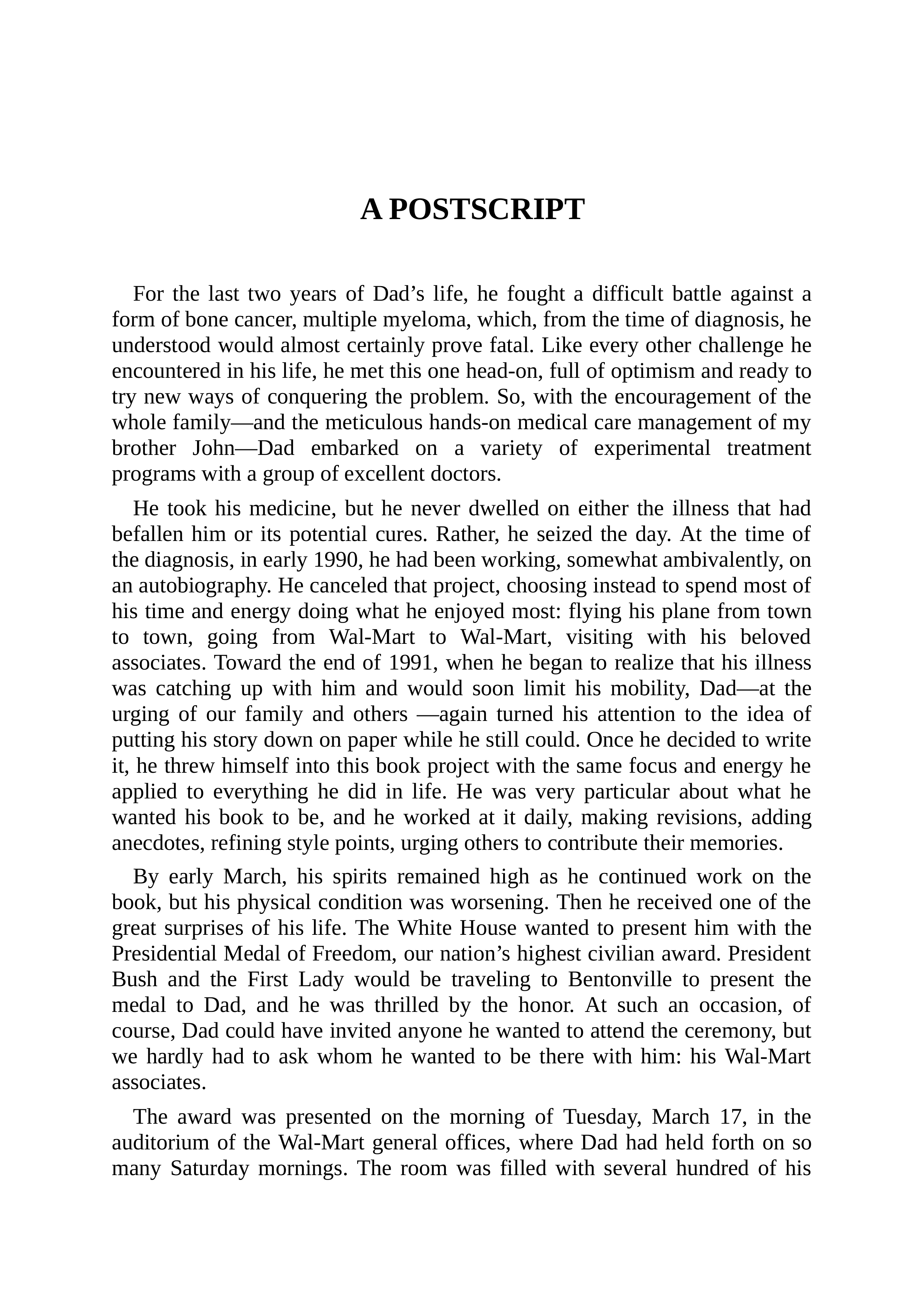 Walmart Founder Sam Walton Made in America Biography — page 213