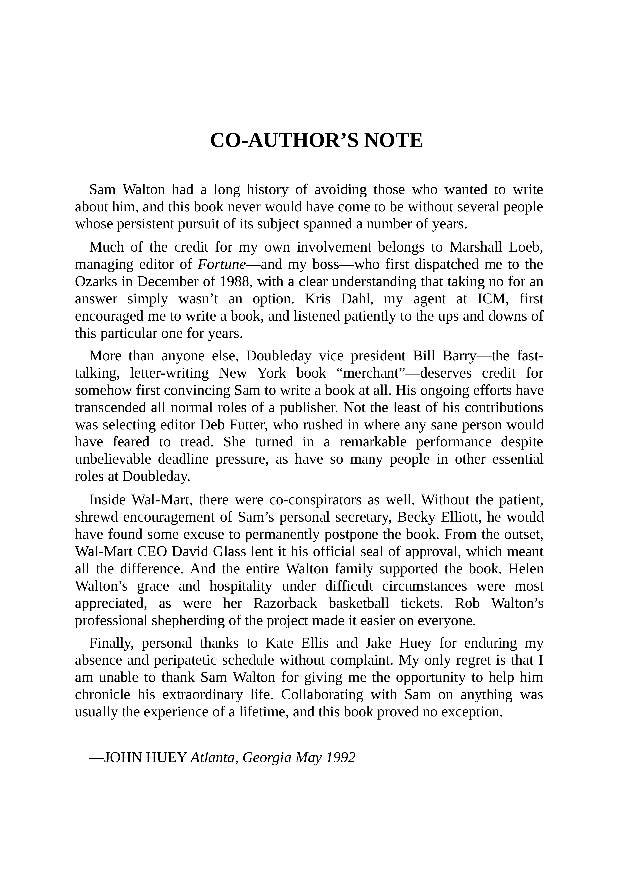 Walmart Founder Sam Walton Made in America Biography — page 215