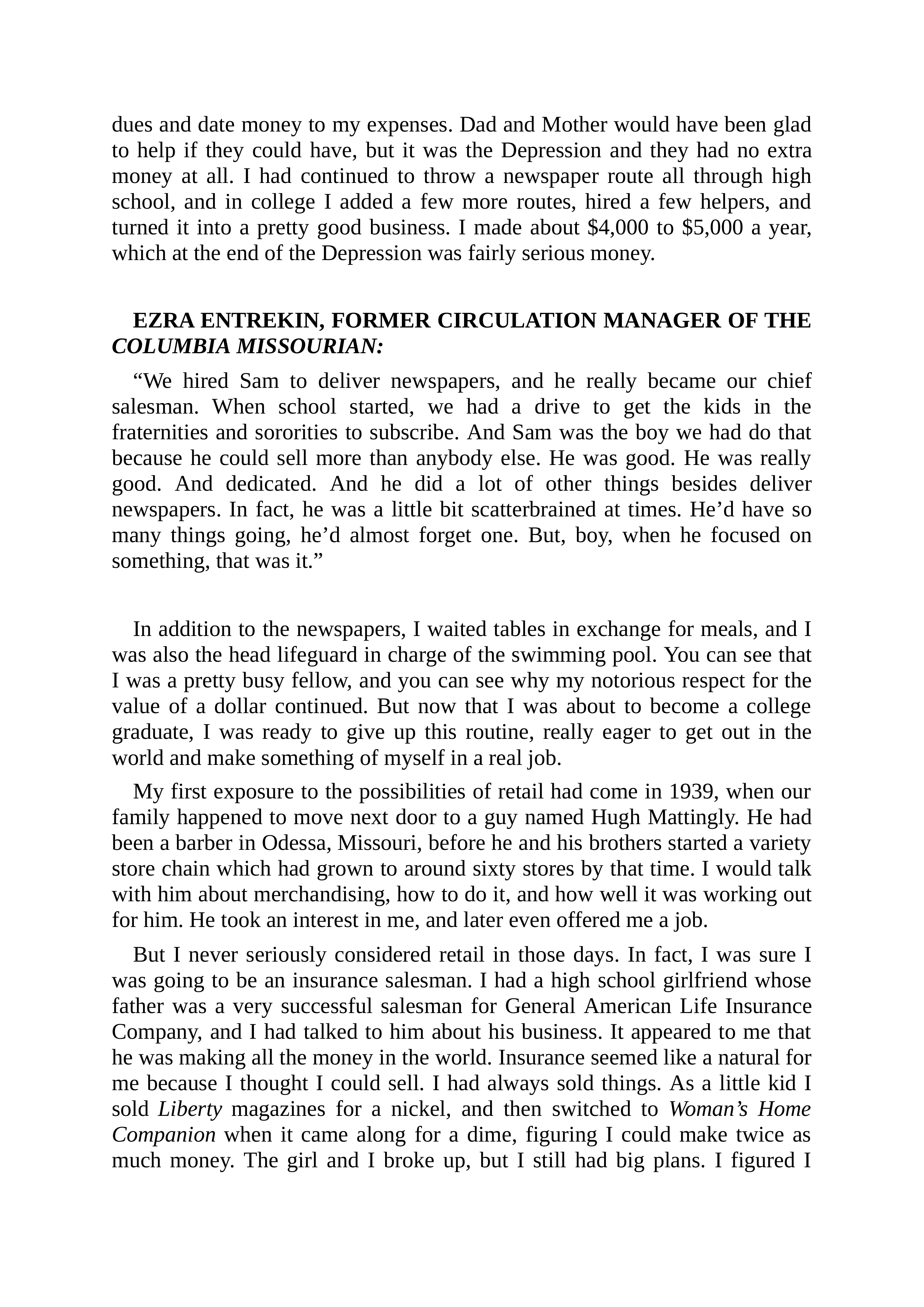Walmart Founder Sam Walton Made in America Biography — page 23