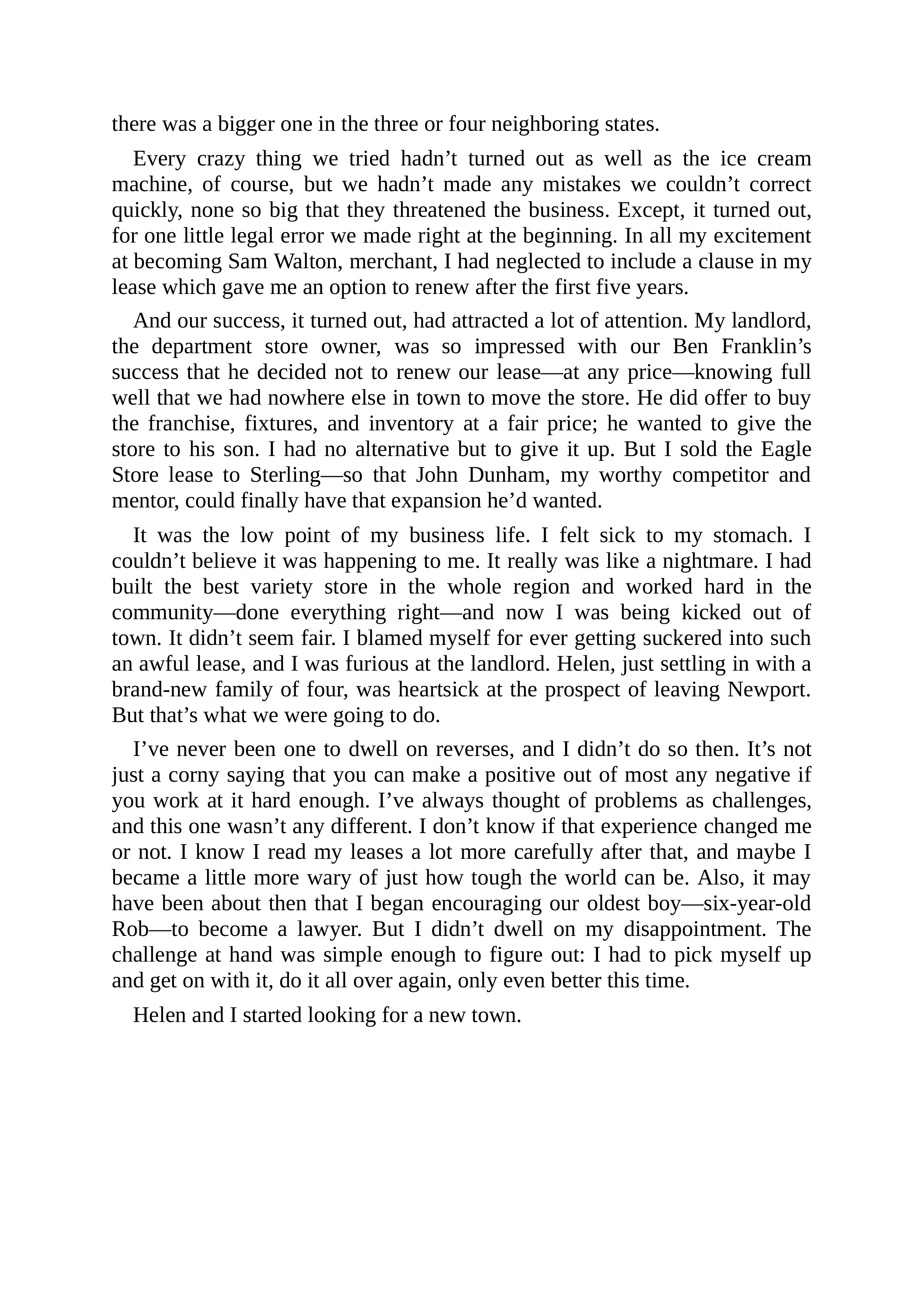 Walmart Founder Sam Walton Made in America Biography — page 34