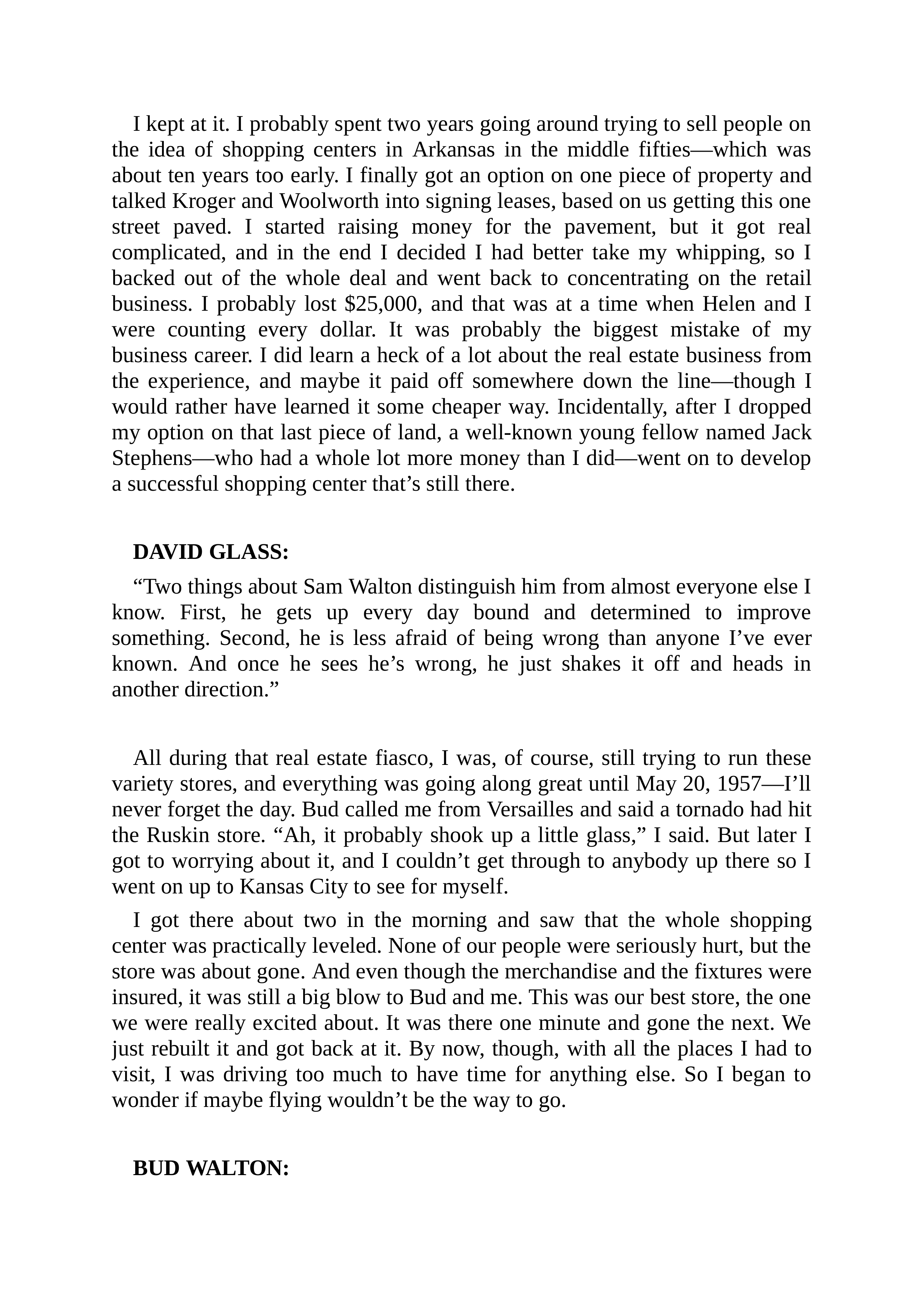 Walmart Founder Sam Walton Made in America Biography — page 41