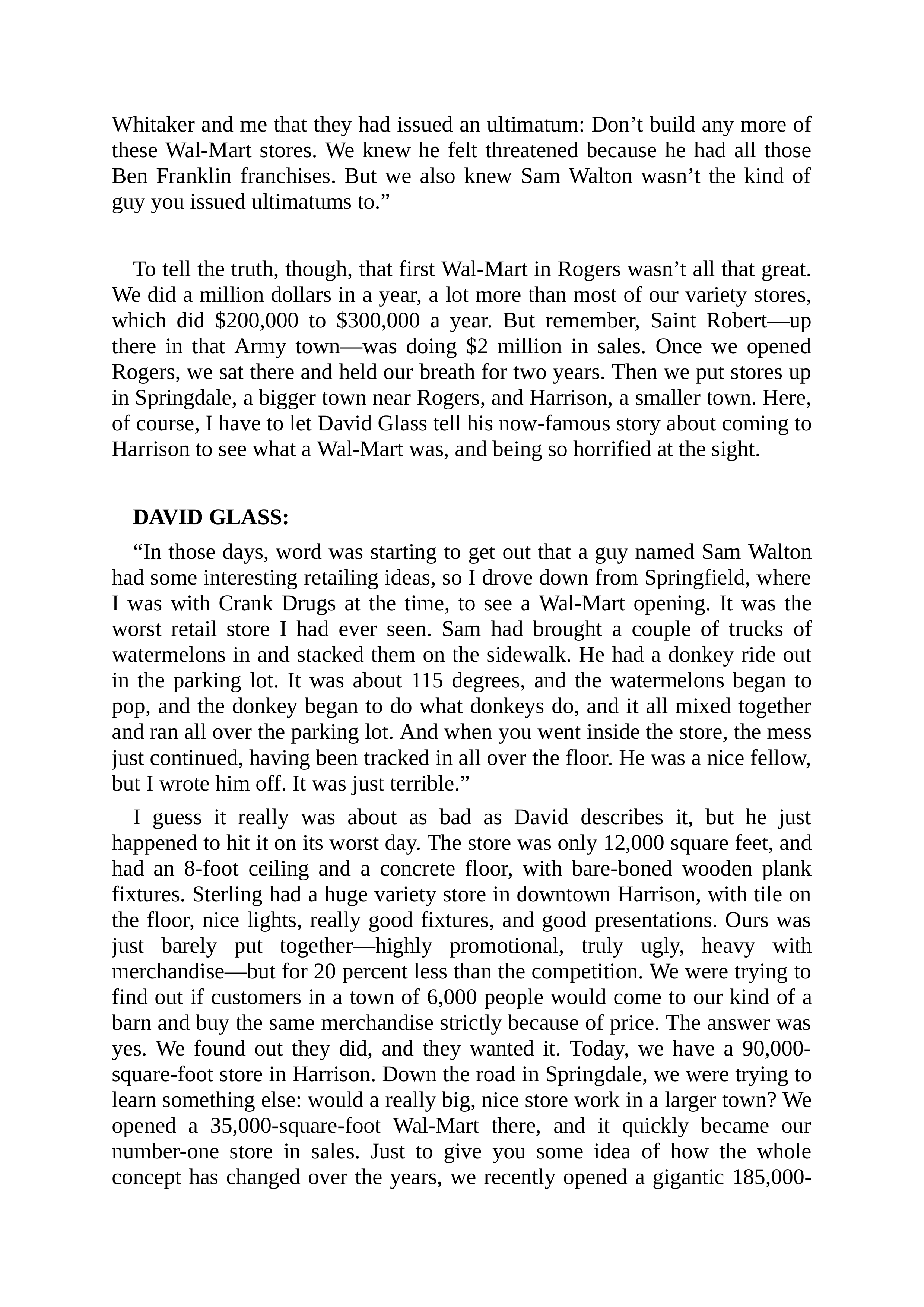 Walmart Founder Sam Walton Made in America Biography — page 46