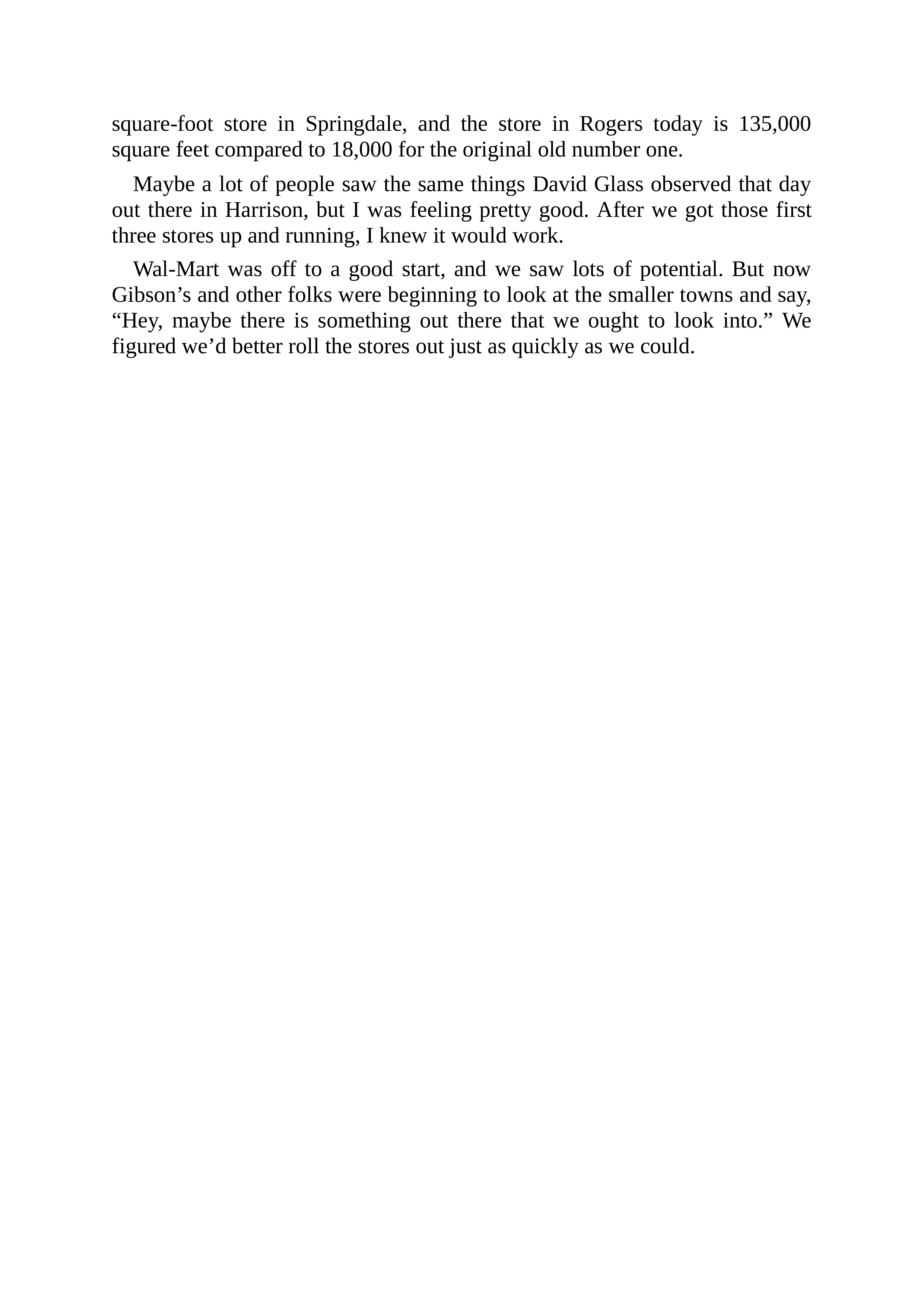 Walmart Founder Sam Walton Made in America Biography — page 47