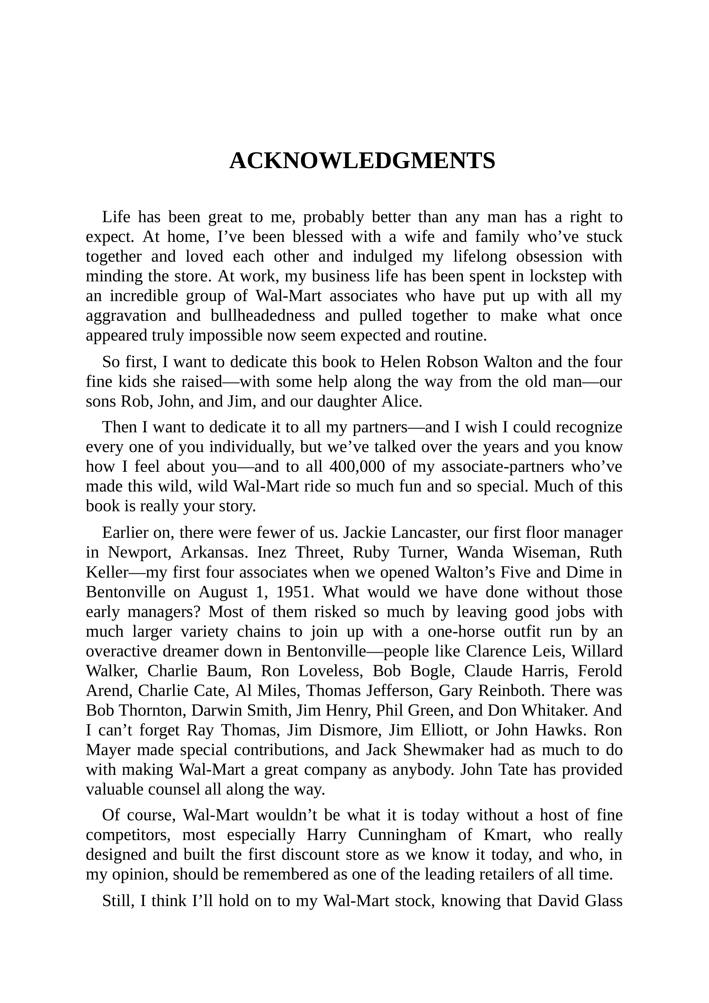 Walmart Founder Sam Walton Made in America Biography — page 6
