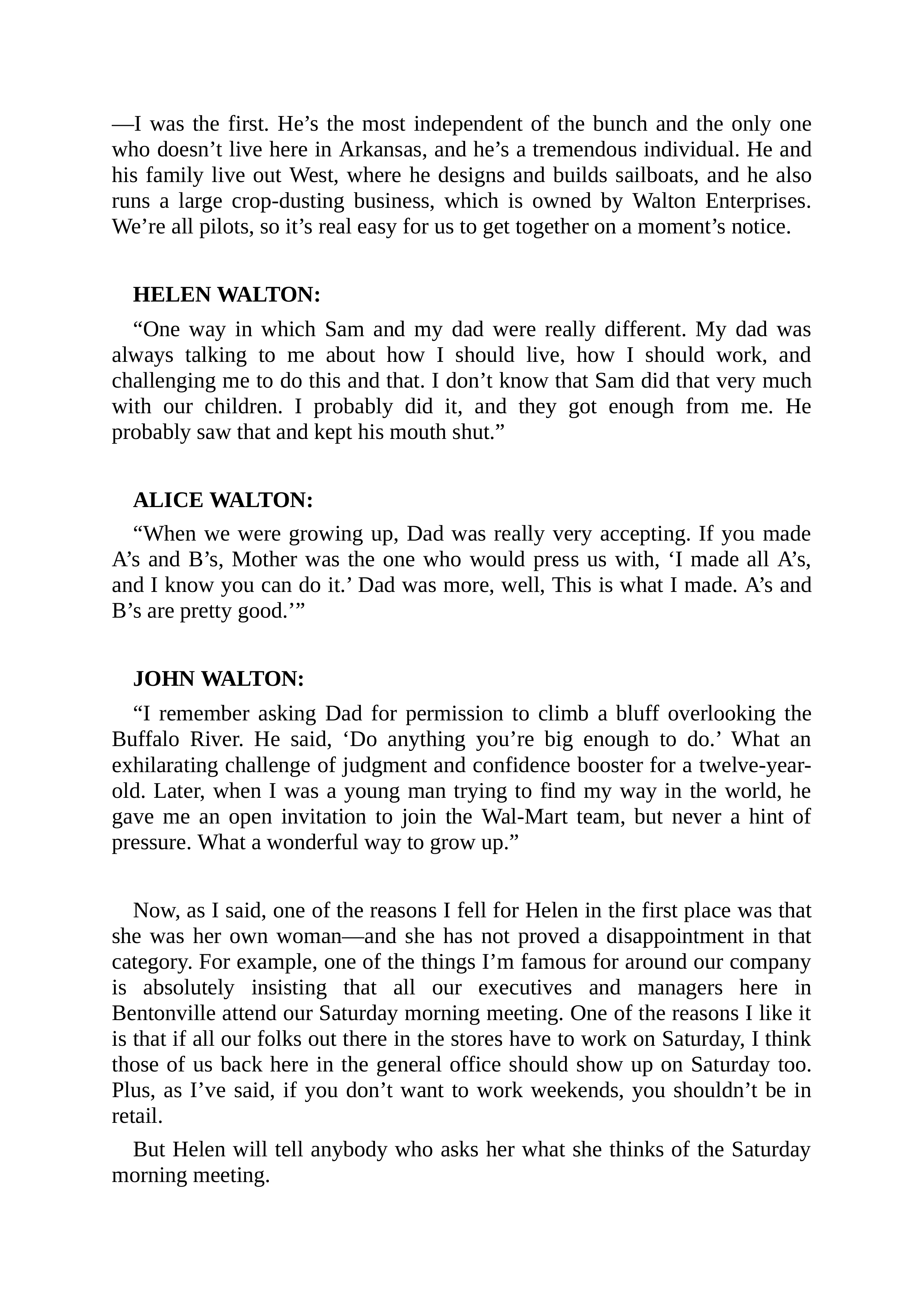 Walmart Founder Sam Walton Made in America Biography — page 70