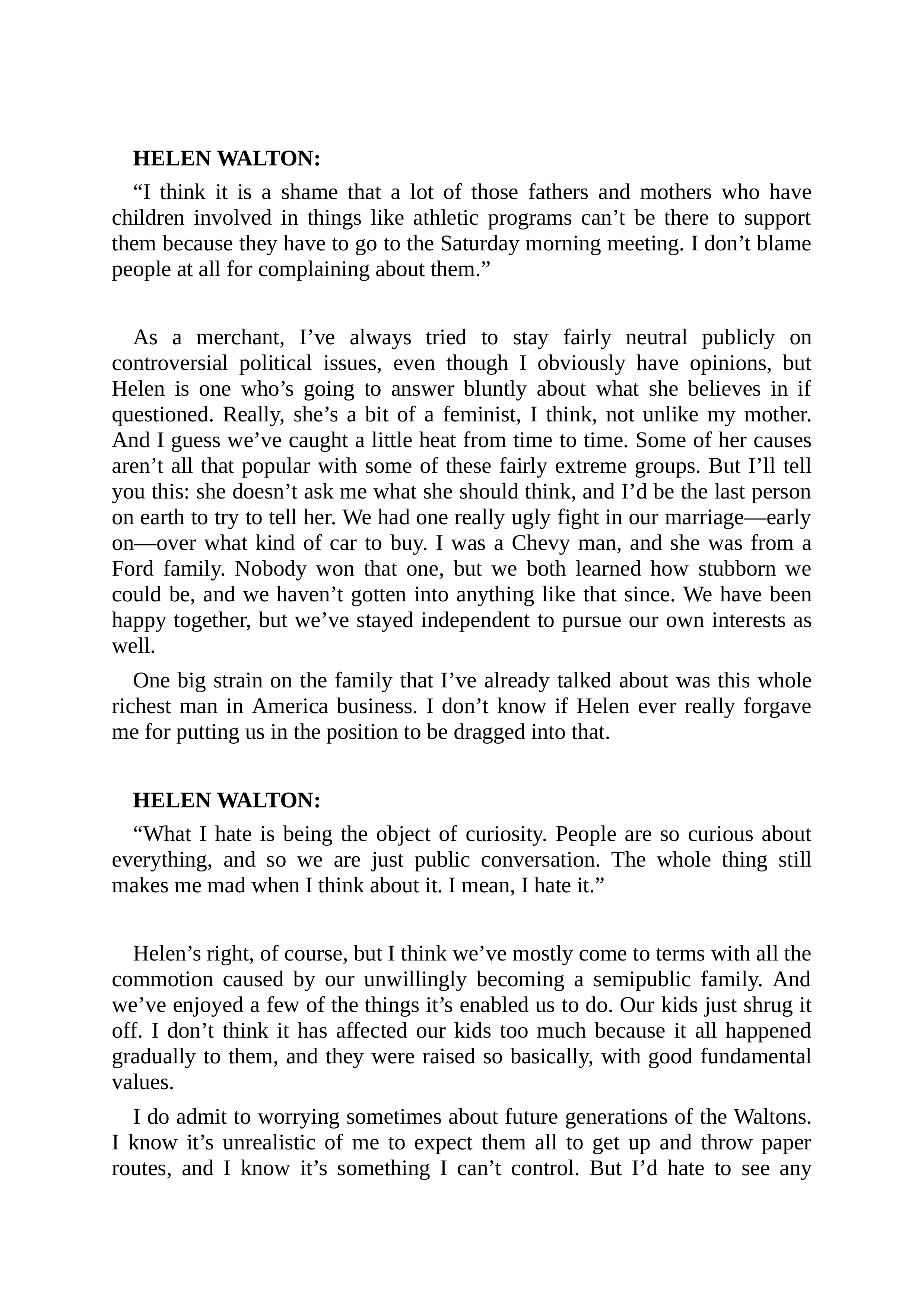 Walmart Founder Sam Walton Made in America Biography — page 71