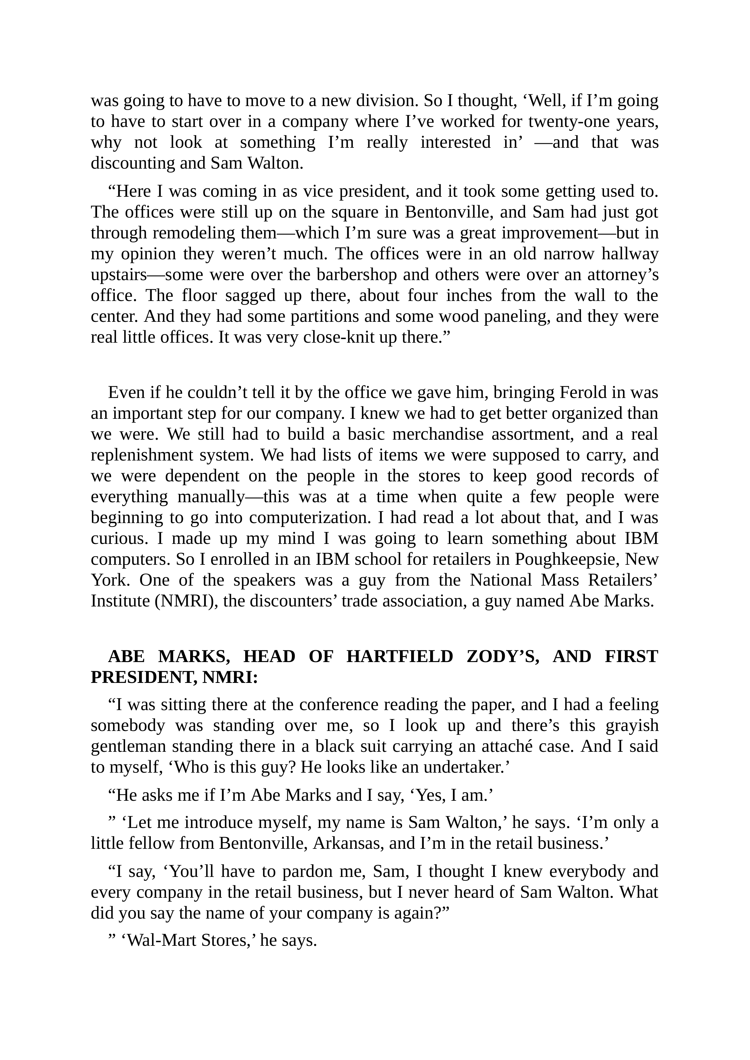 Walmart Founder Sam Walton Made in America Biography — page 77