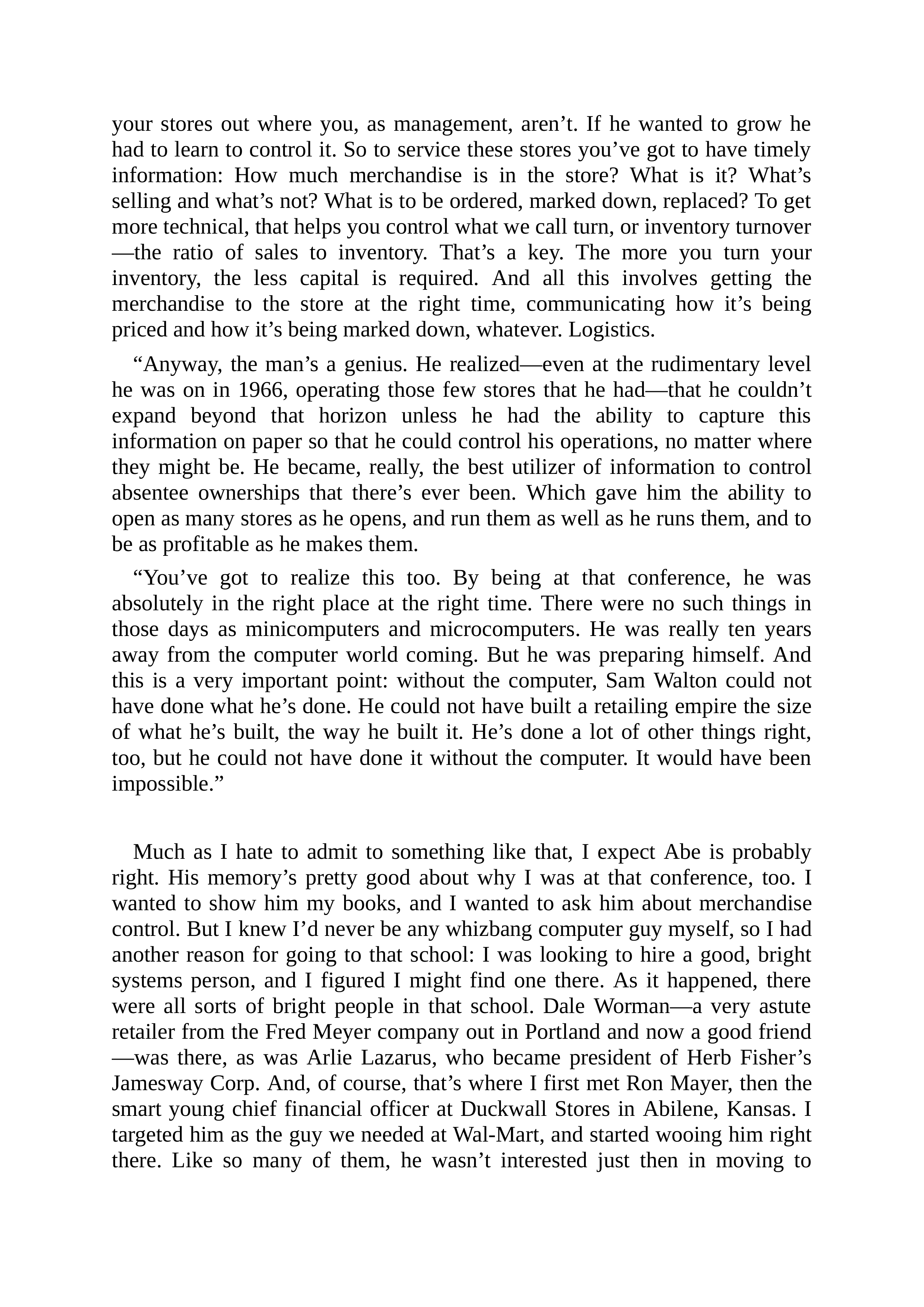 Walmart Founder Sam Walton Made in America Biography — page 79