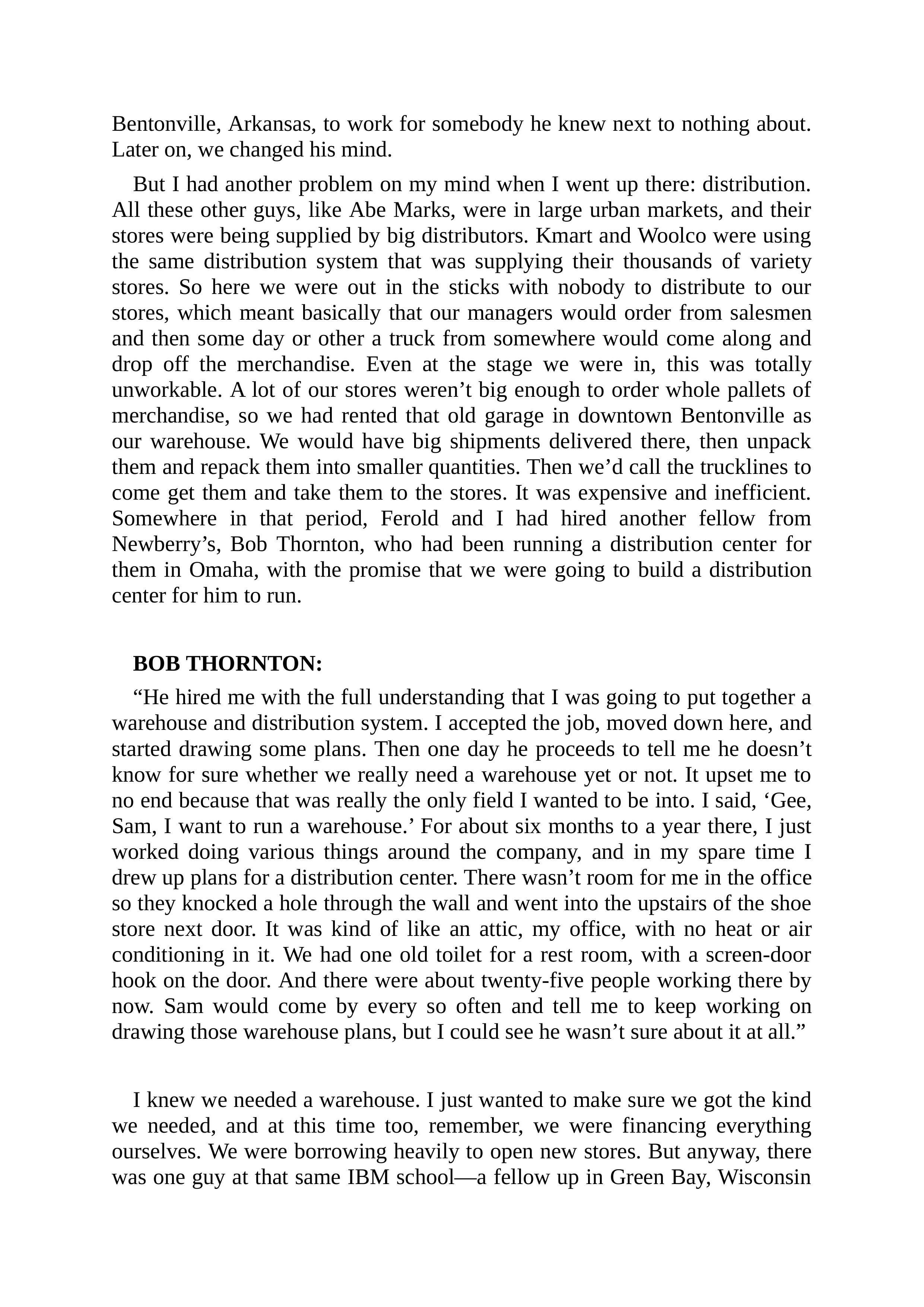 Walmart Founder Sam Walton Made in America Biography — page 80