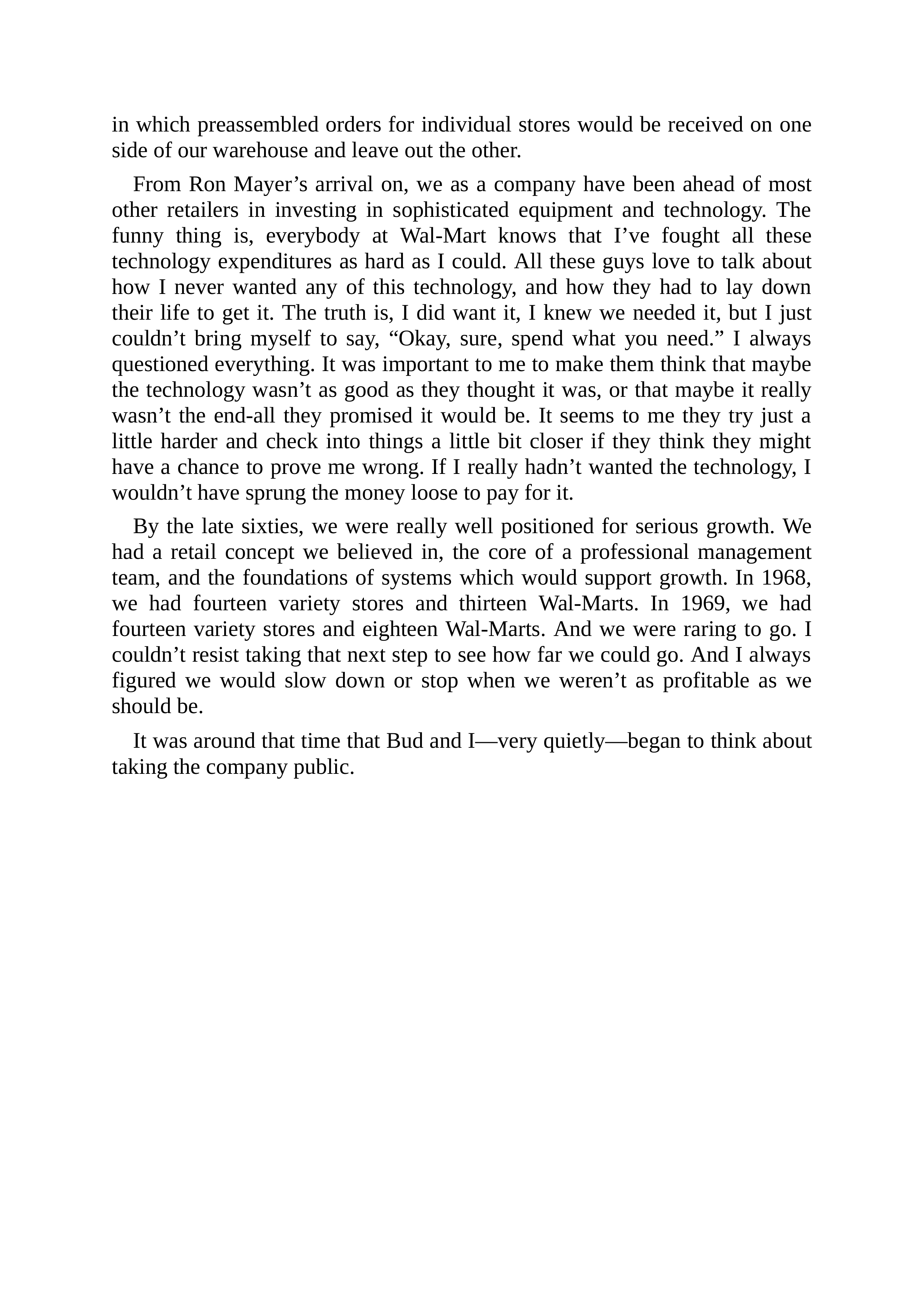 Walmart Founder Sam Walton Made in America Biography — page 83