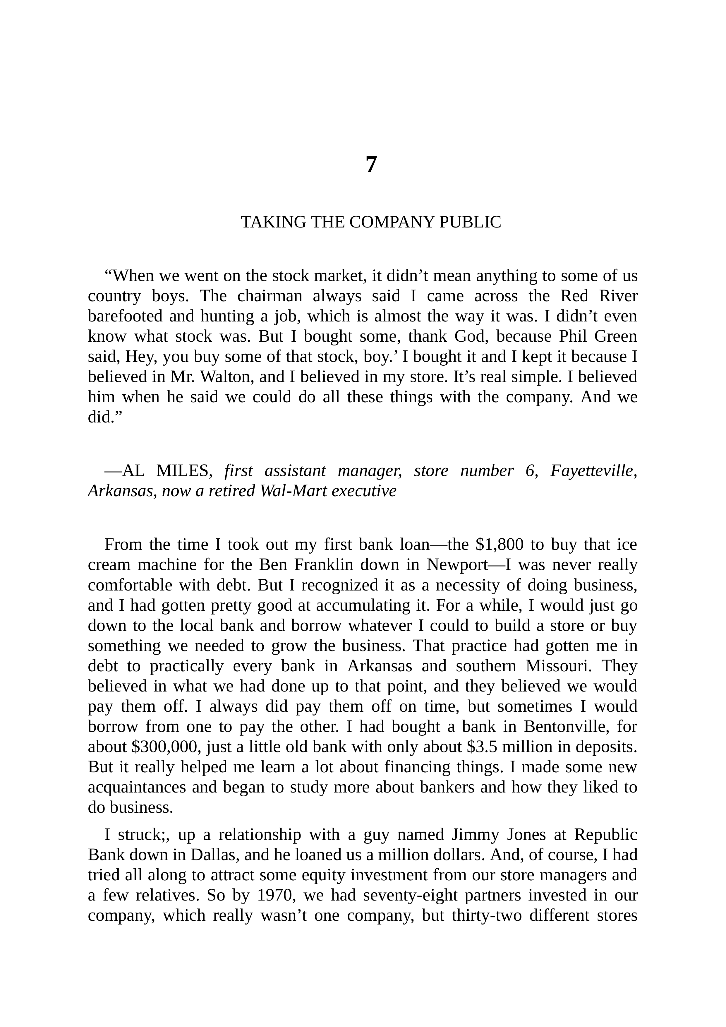 Walmart Founder Sam Walton Made in America Biography — page 84