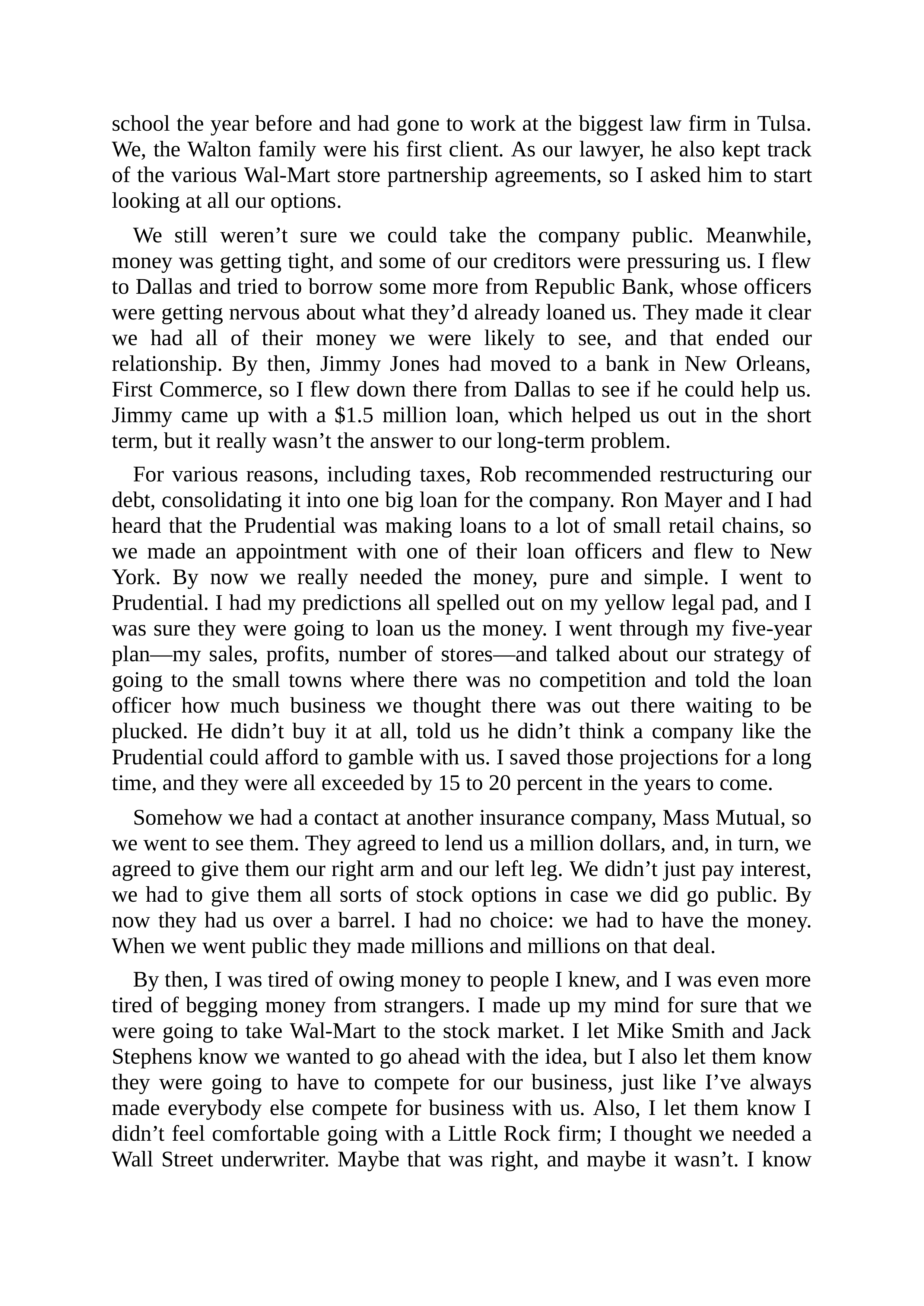 Walmart Founder Sam Walton Made in America Biography — page 86