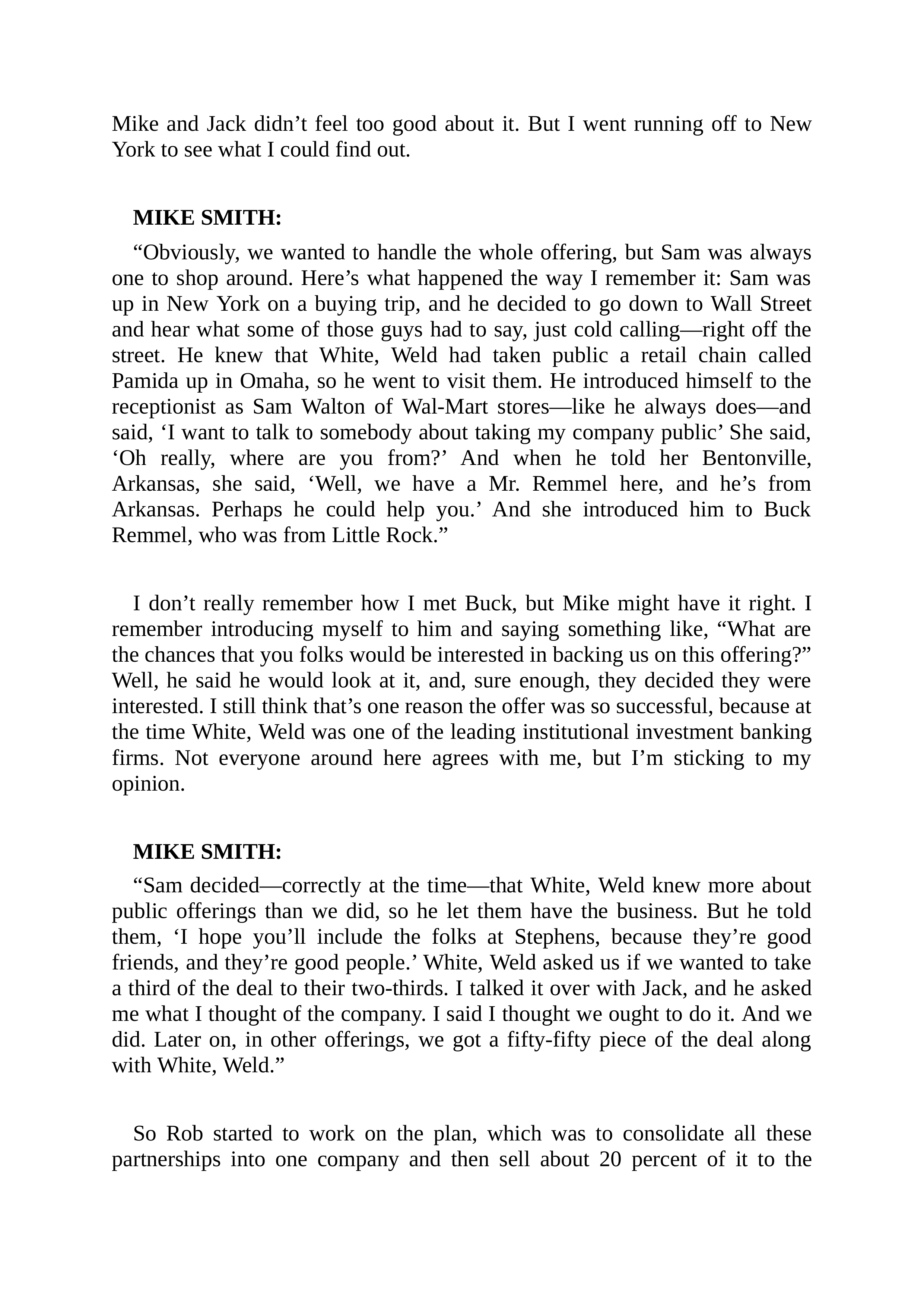 Walmart Founder Sam Walton Made in America Biography — page 87