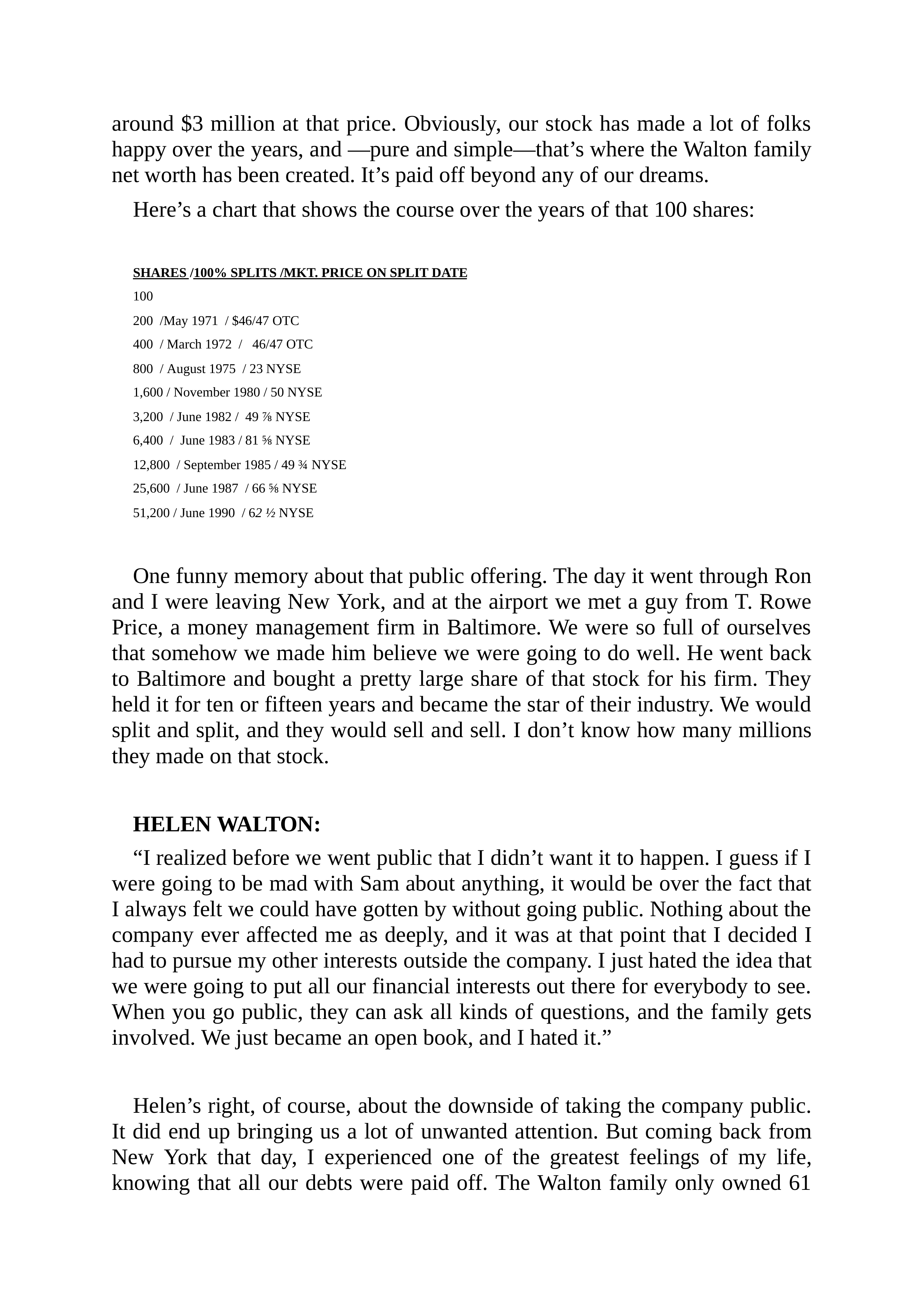 Walmart Founder Sam Walton Made in America Biography — page 89