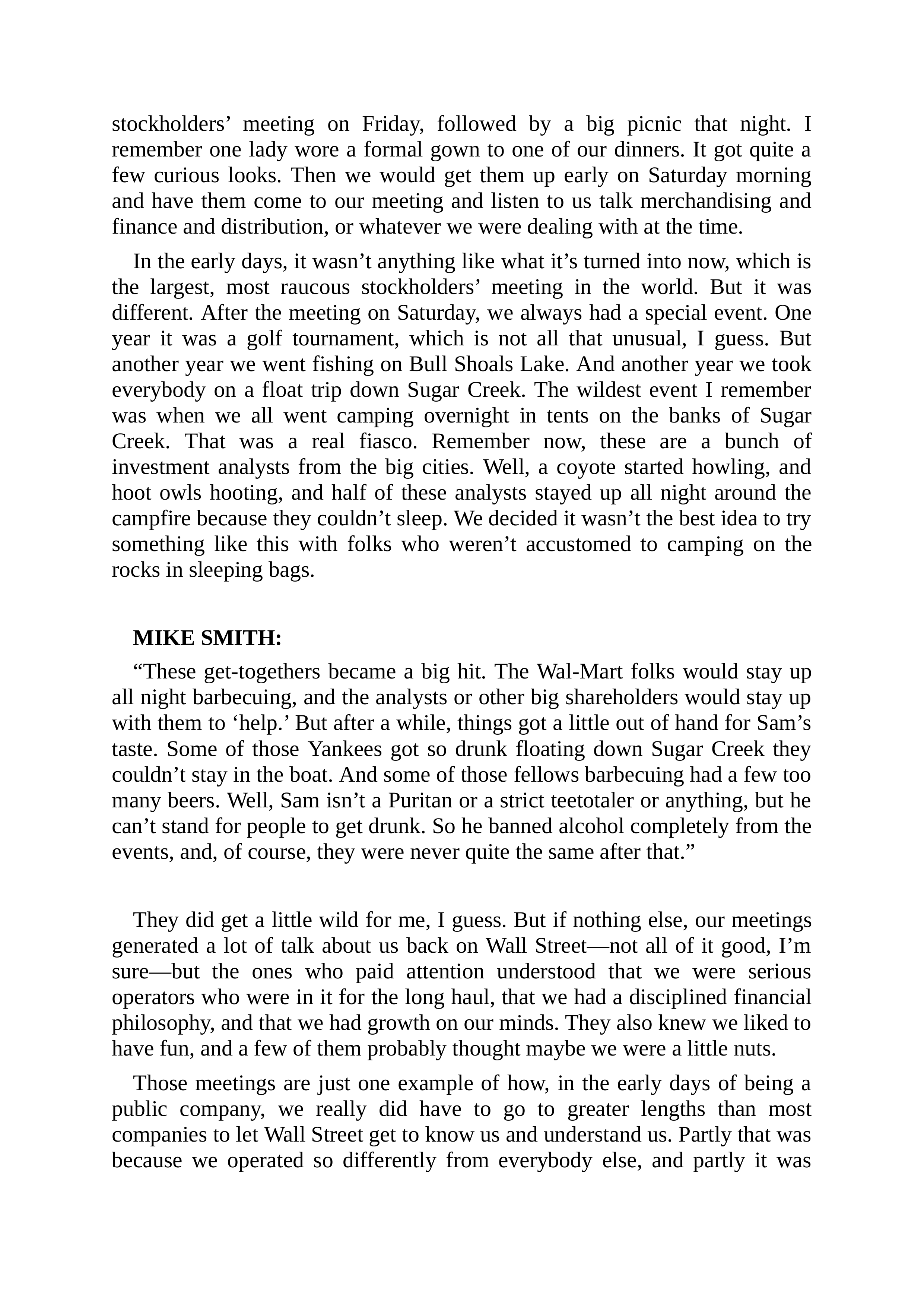 Walmart Founder Sam Walton Made in America Biography — page 92