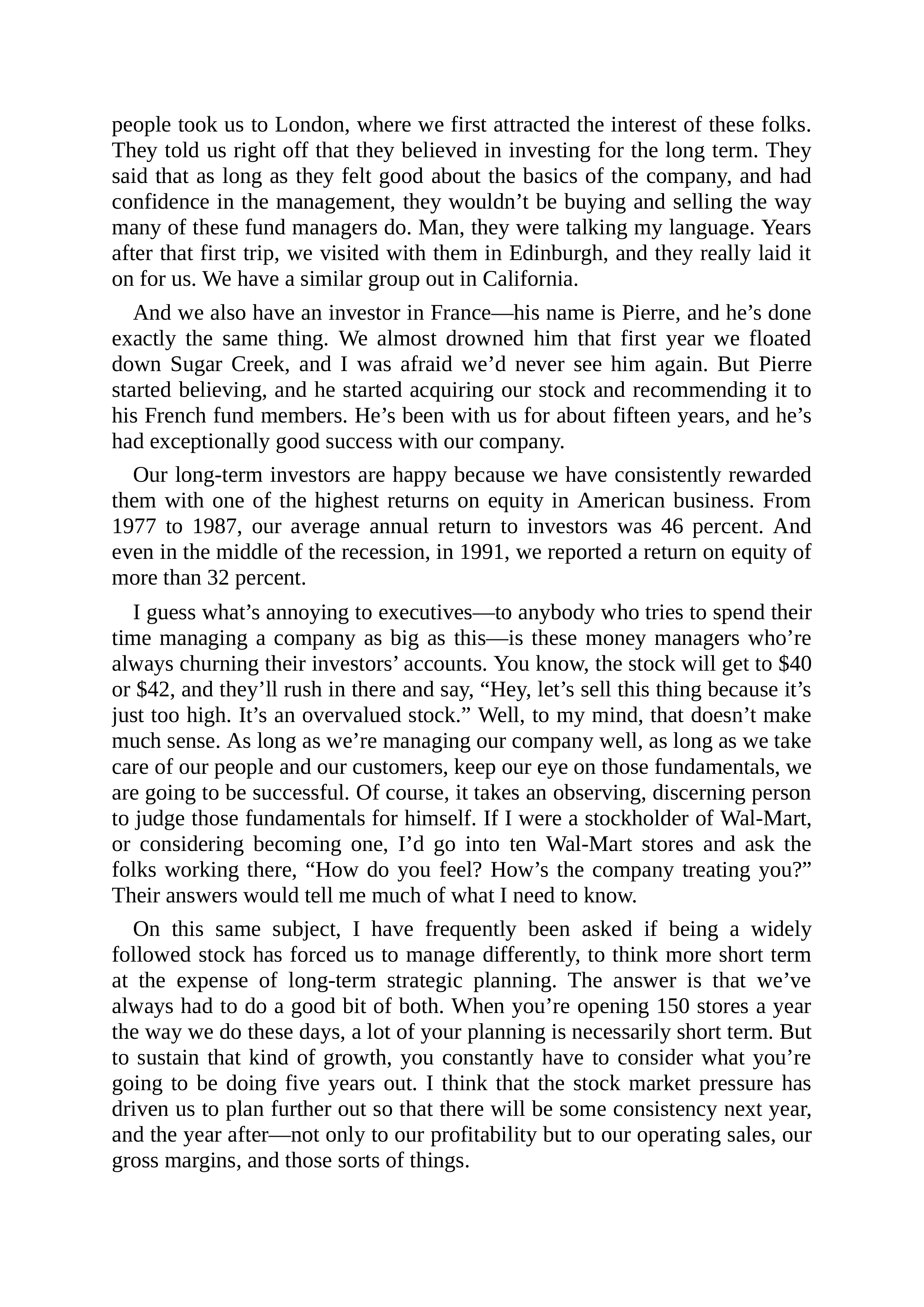 Walmart Founder Sam Walton Made in America Biography — page 94