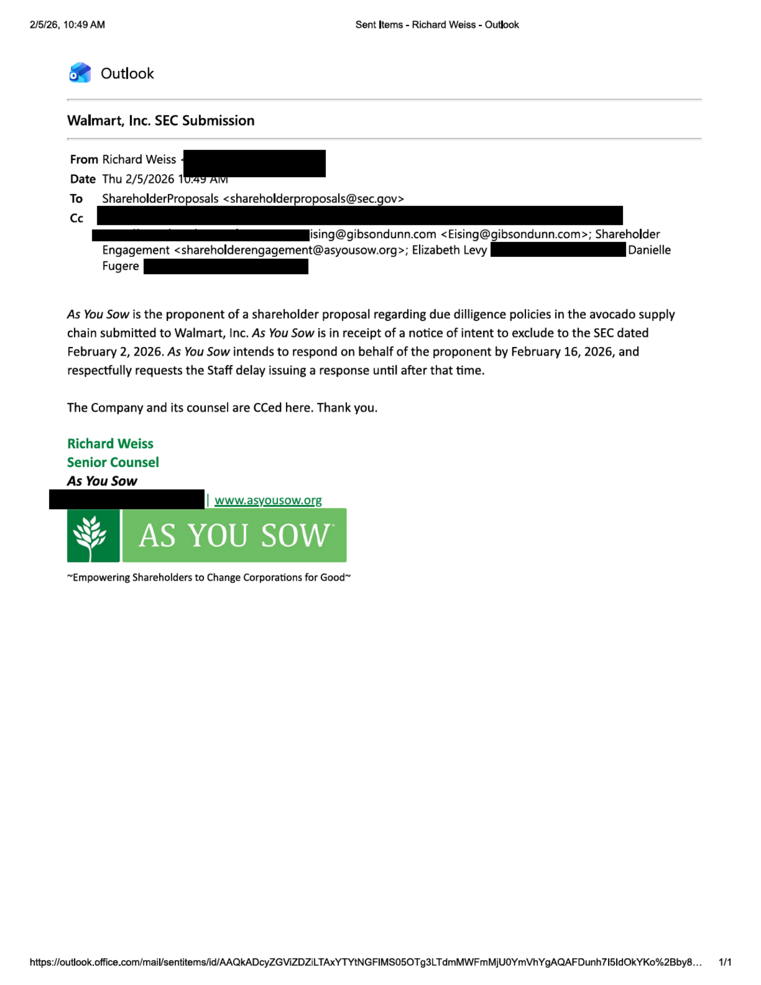 Walmart Proposal  — page 13