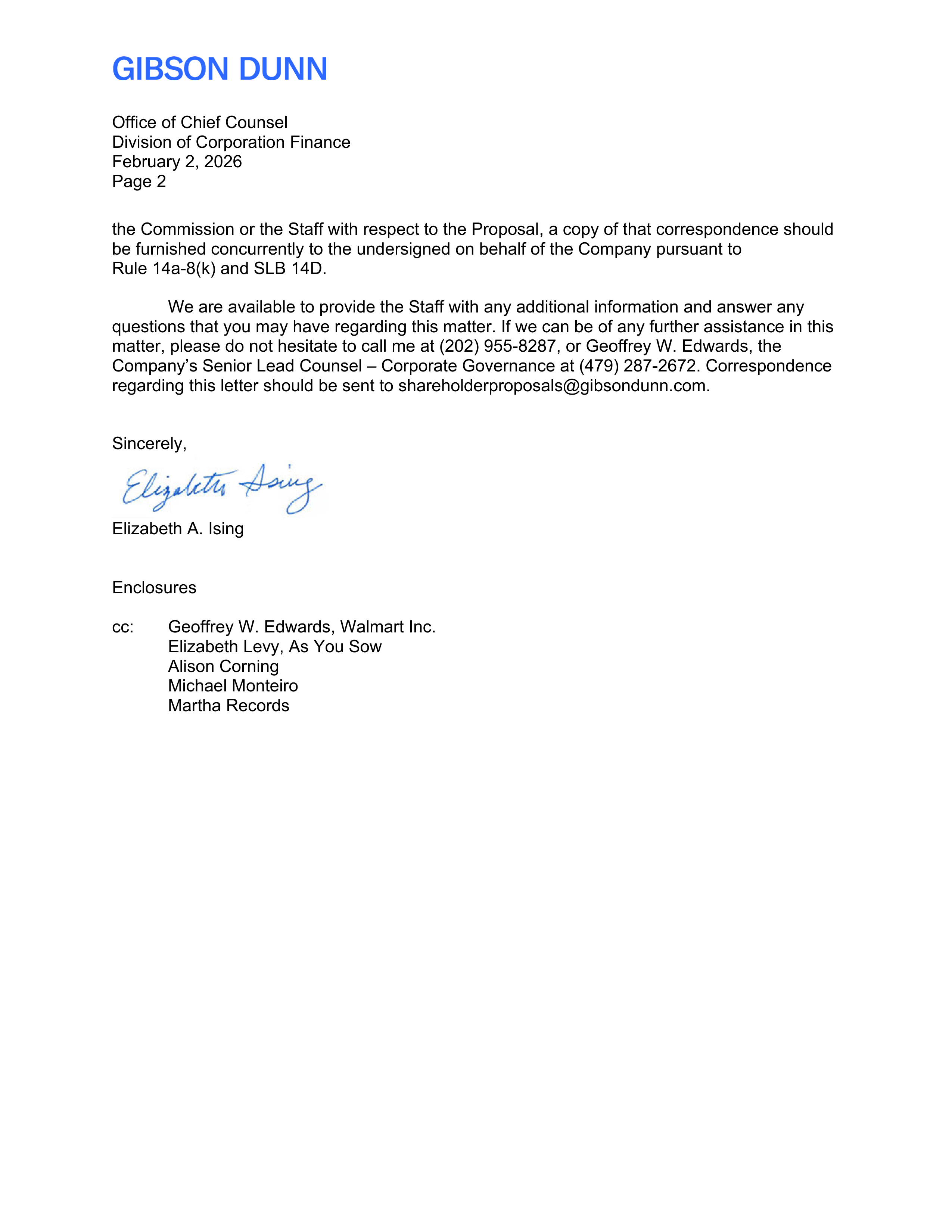 Walmart Proposal  — page 3