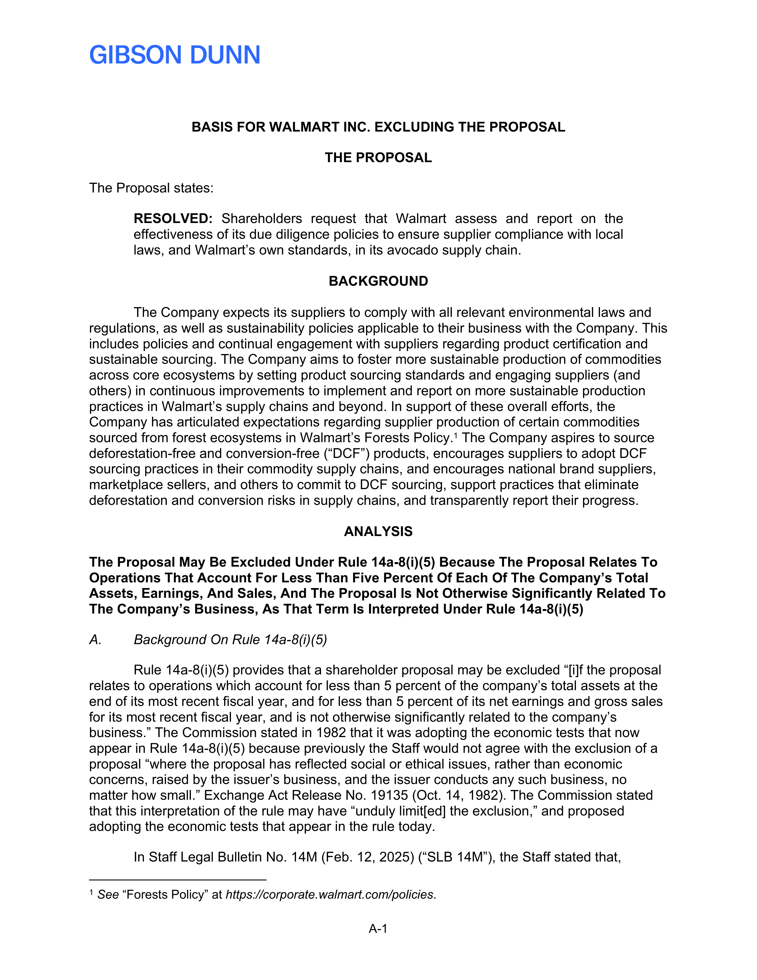 Walmart Proposal  — page 5