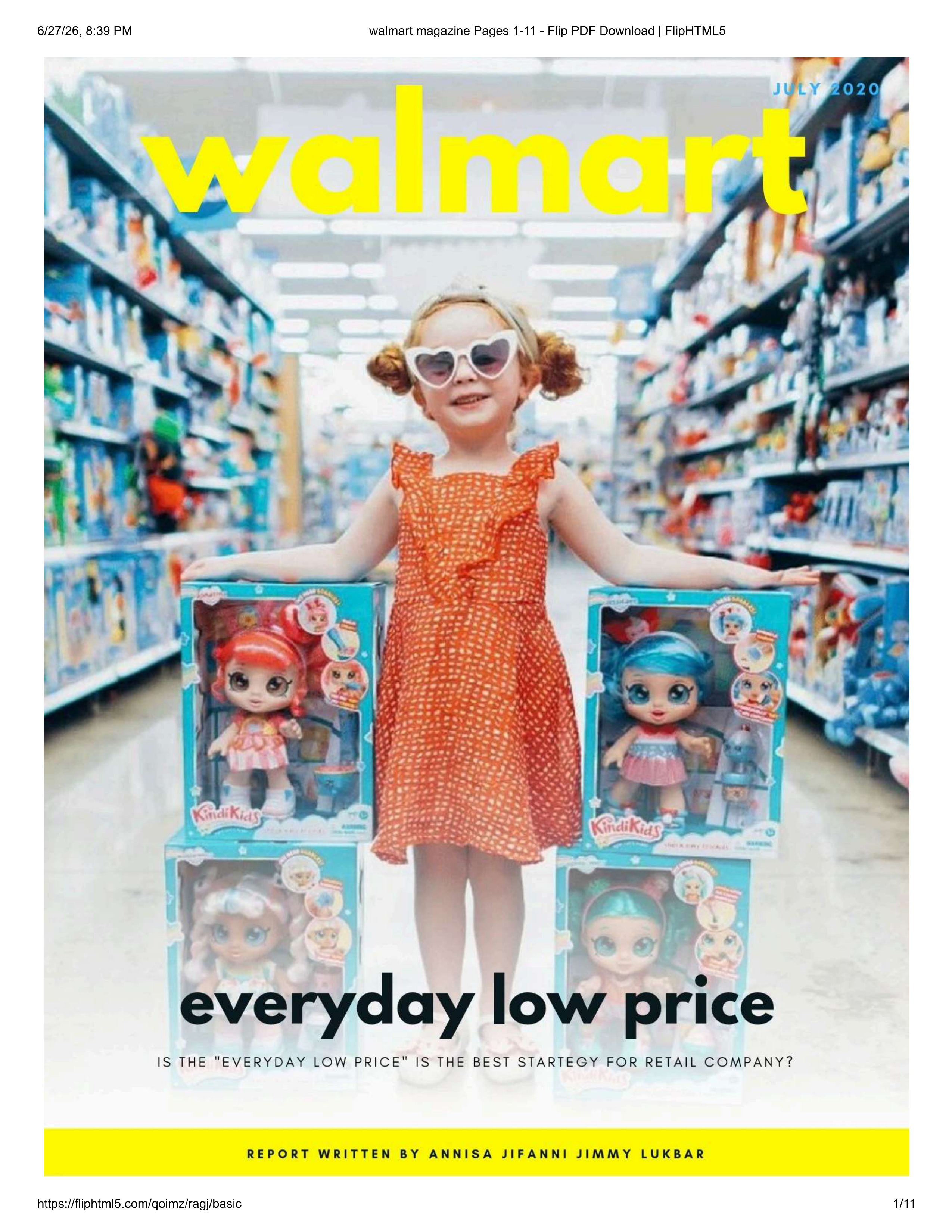 Walmart Magazine — page 1